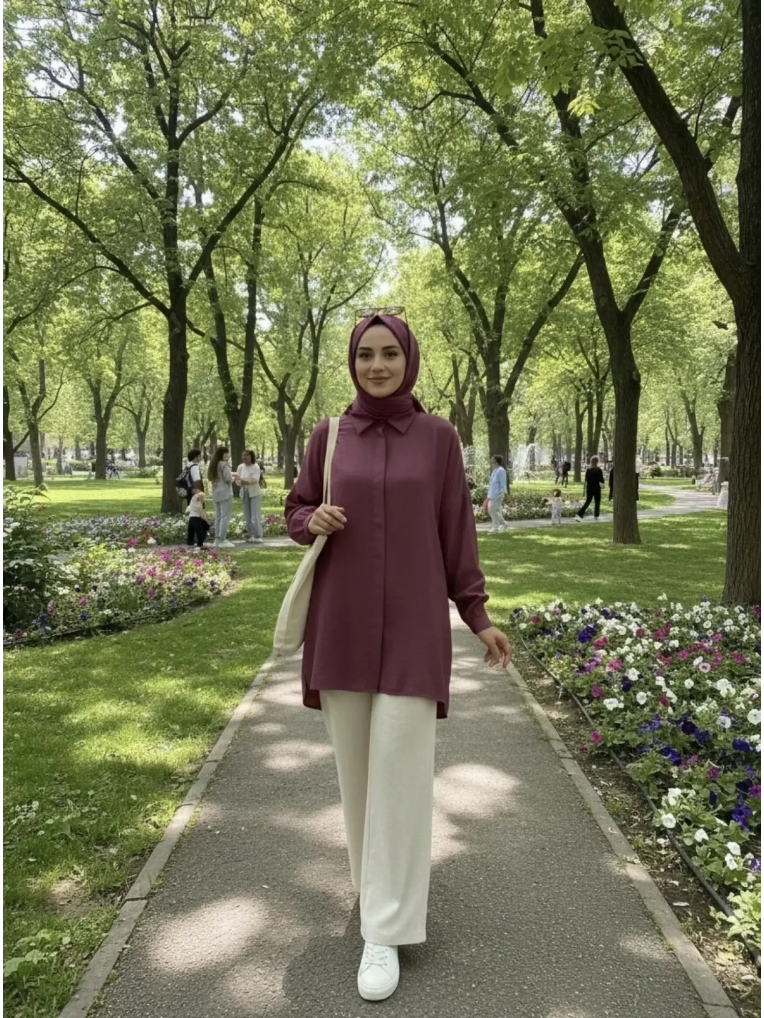 QooQ Store Yarasa Kol Gömlek 26SS233