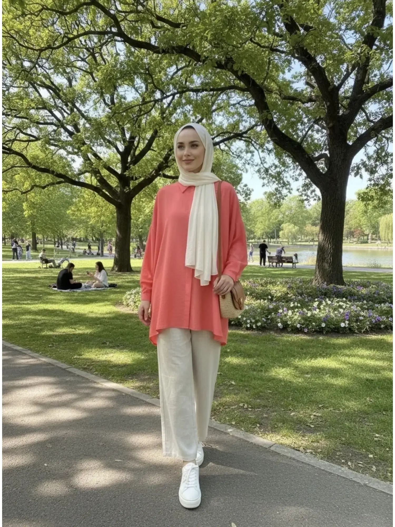QooQ Store Yarasa Kol Gömlek 26SS233