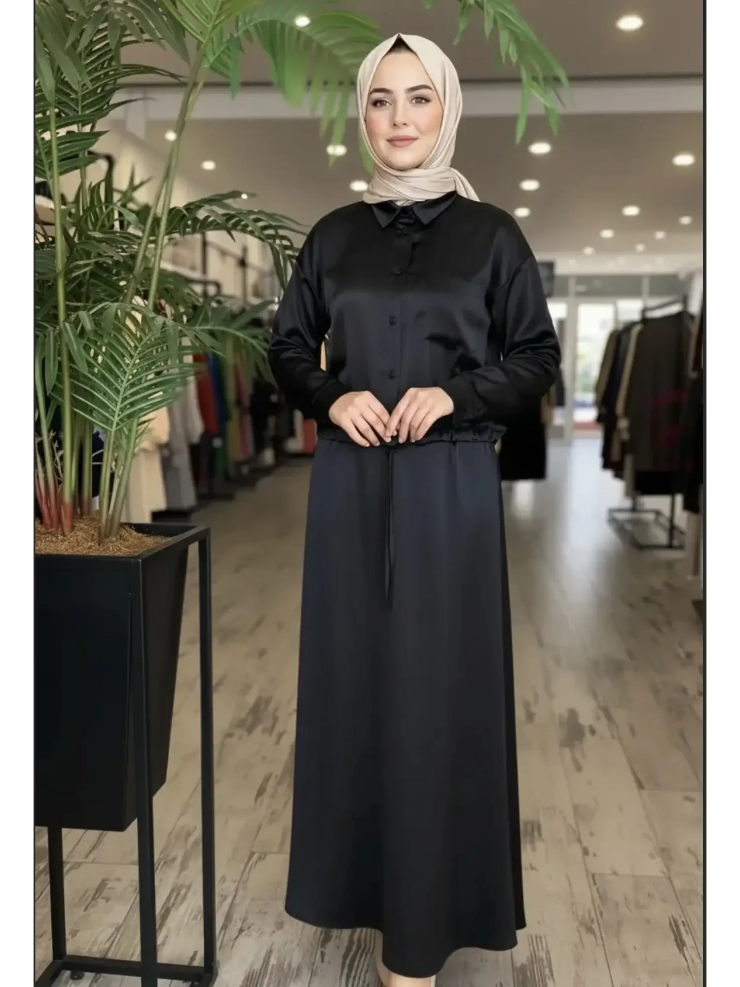 Ghisa Saten Çan Etek G5393