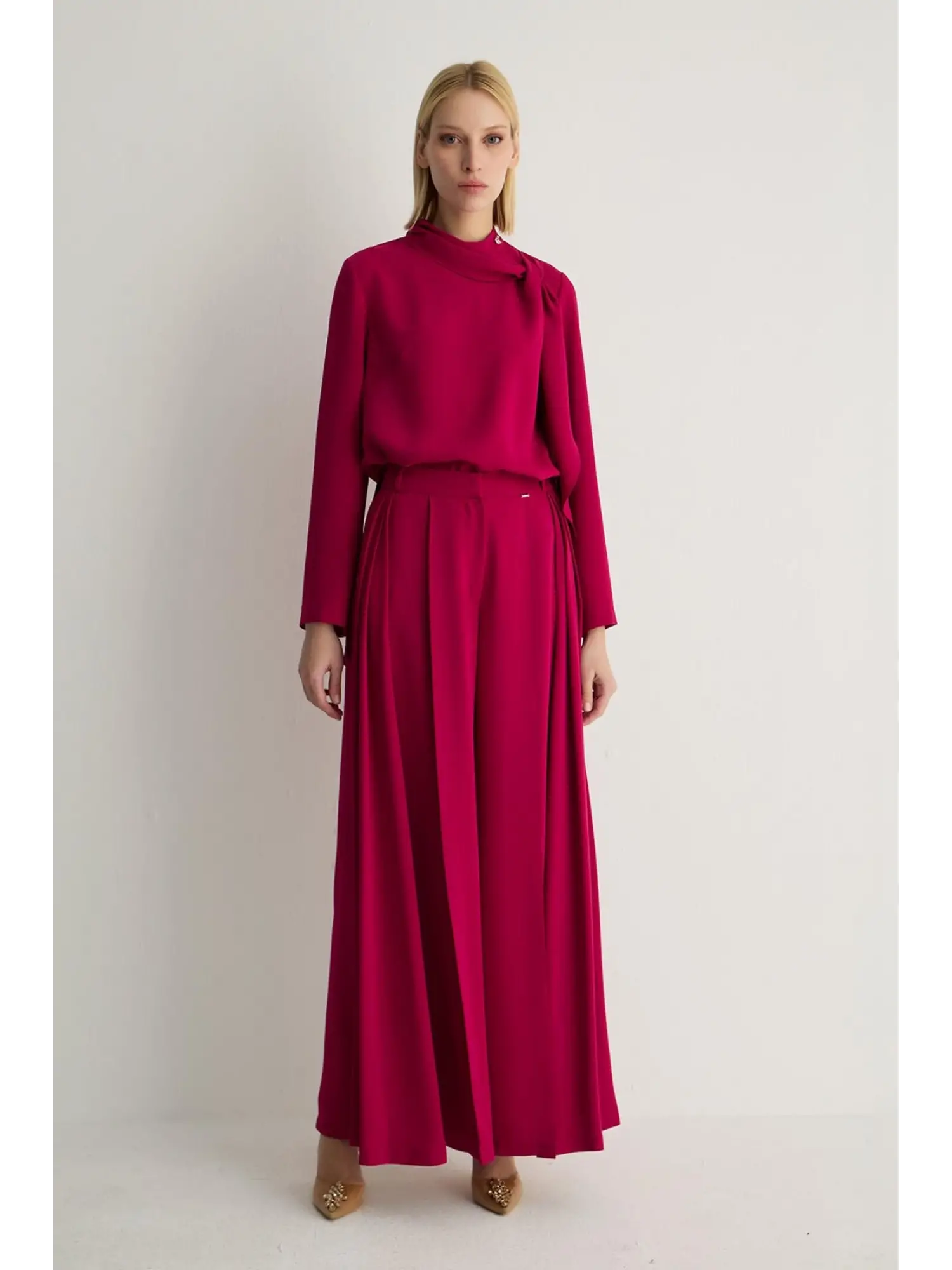 SENNA Luxa Bluz Pantolon Takım SD2620011