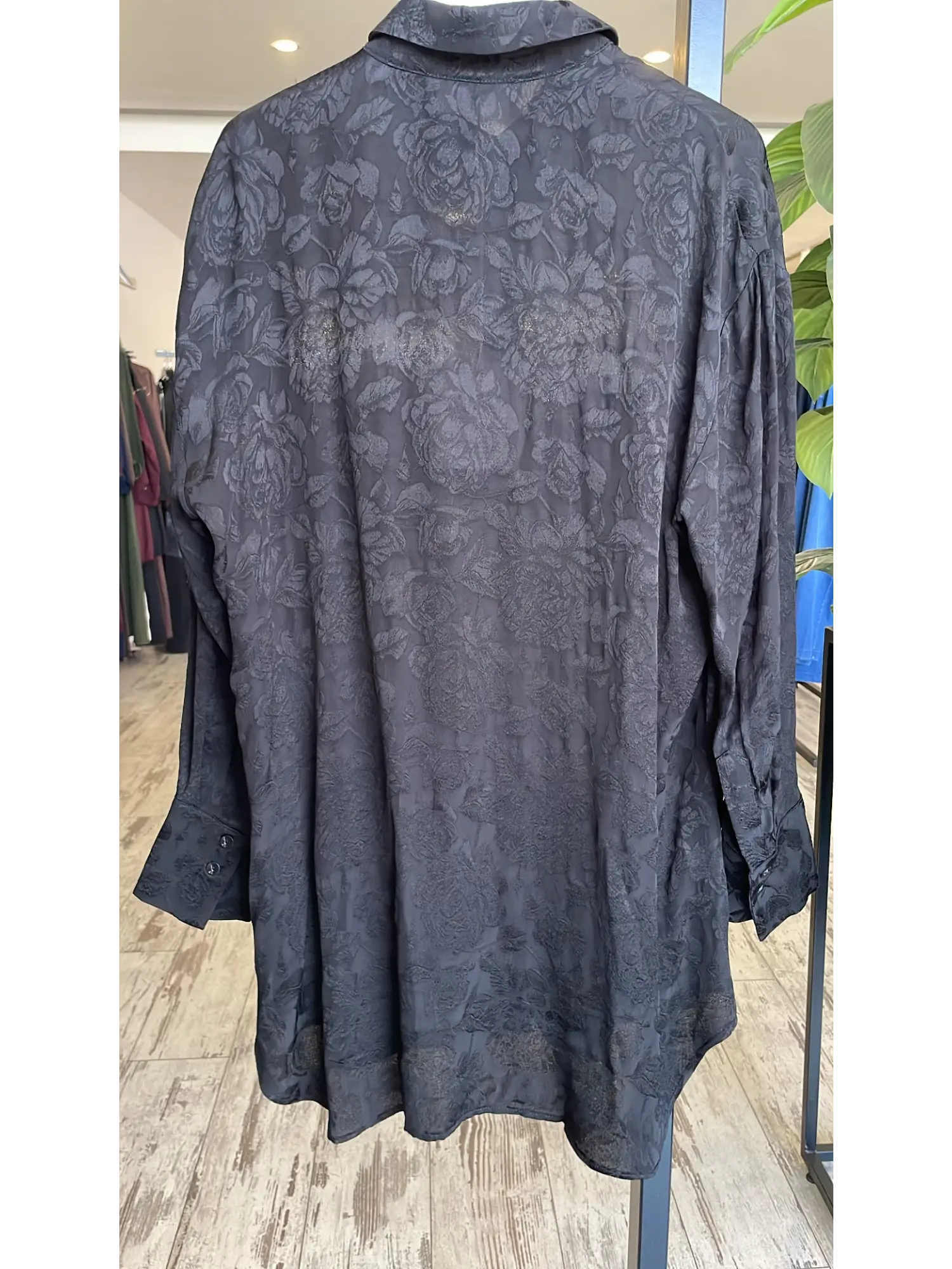 Vuu Jakarlı Siyah Gömlek Pantolon Takım