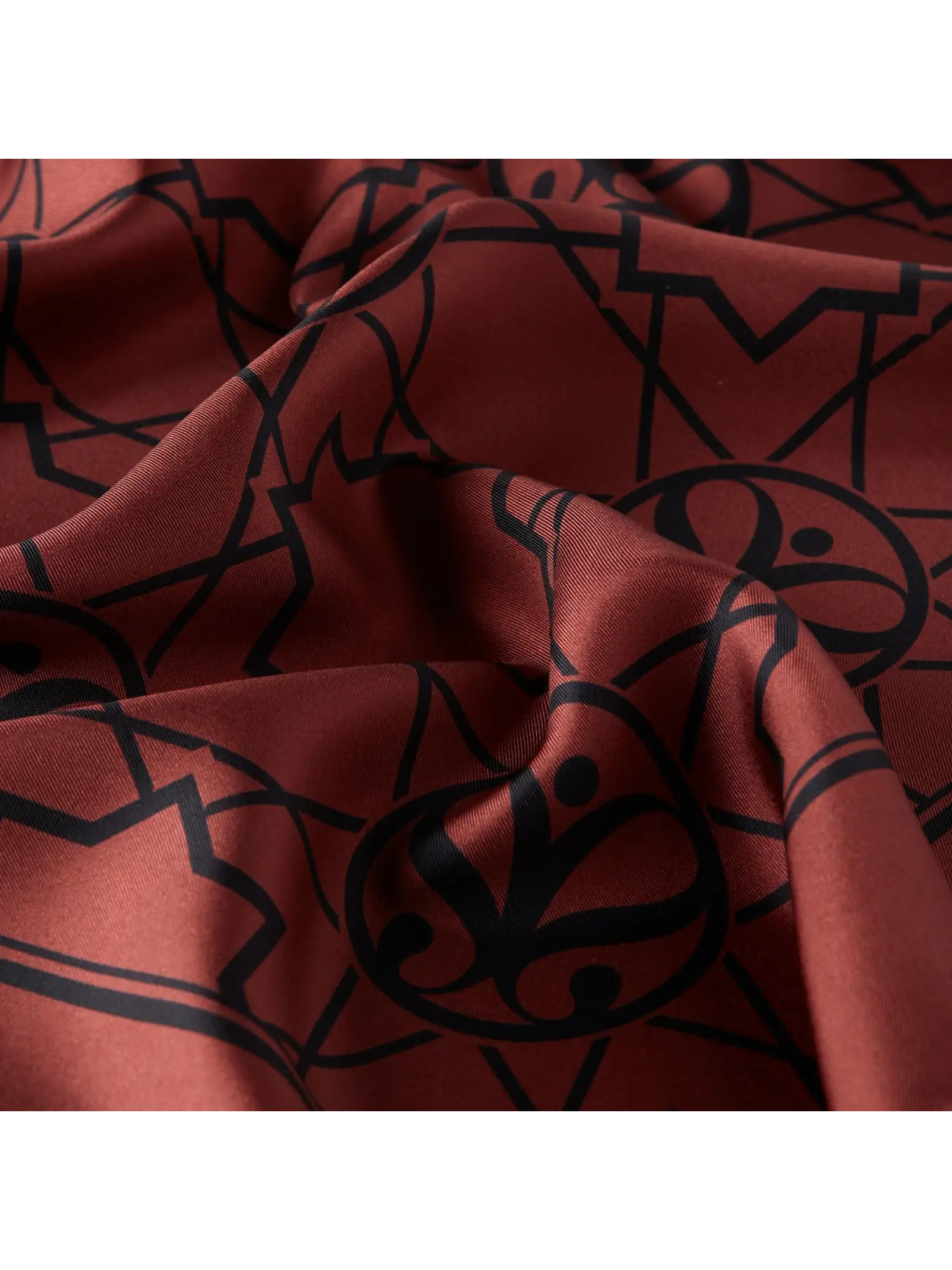 İpekevi Desenli Twil İpek Eşarp 1118