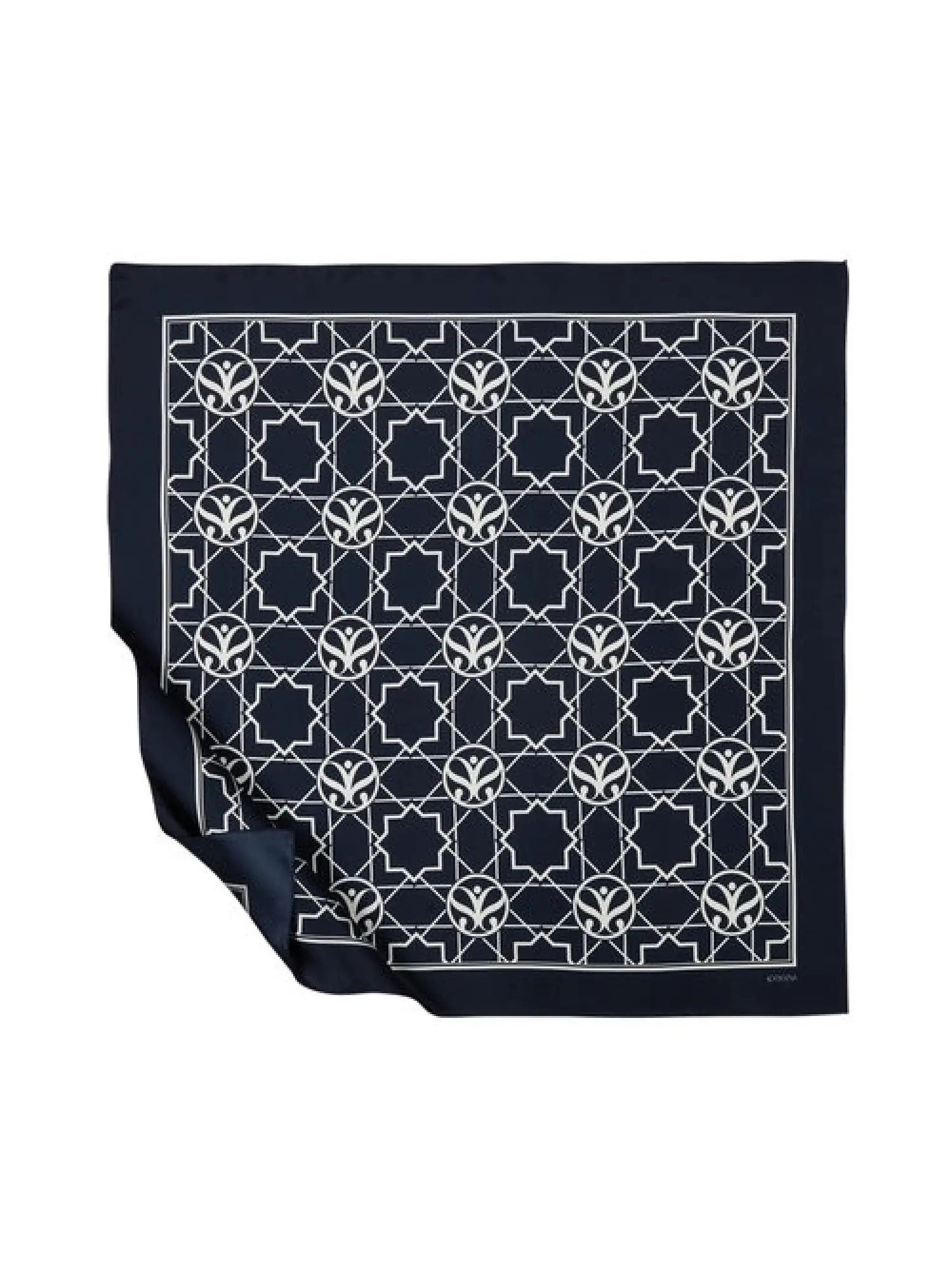 İpekevi Desenli Twil İpek Eşarp 1118