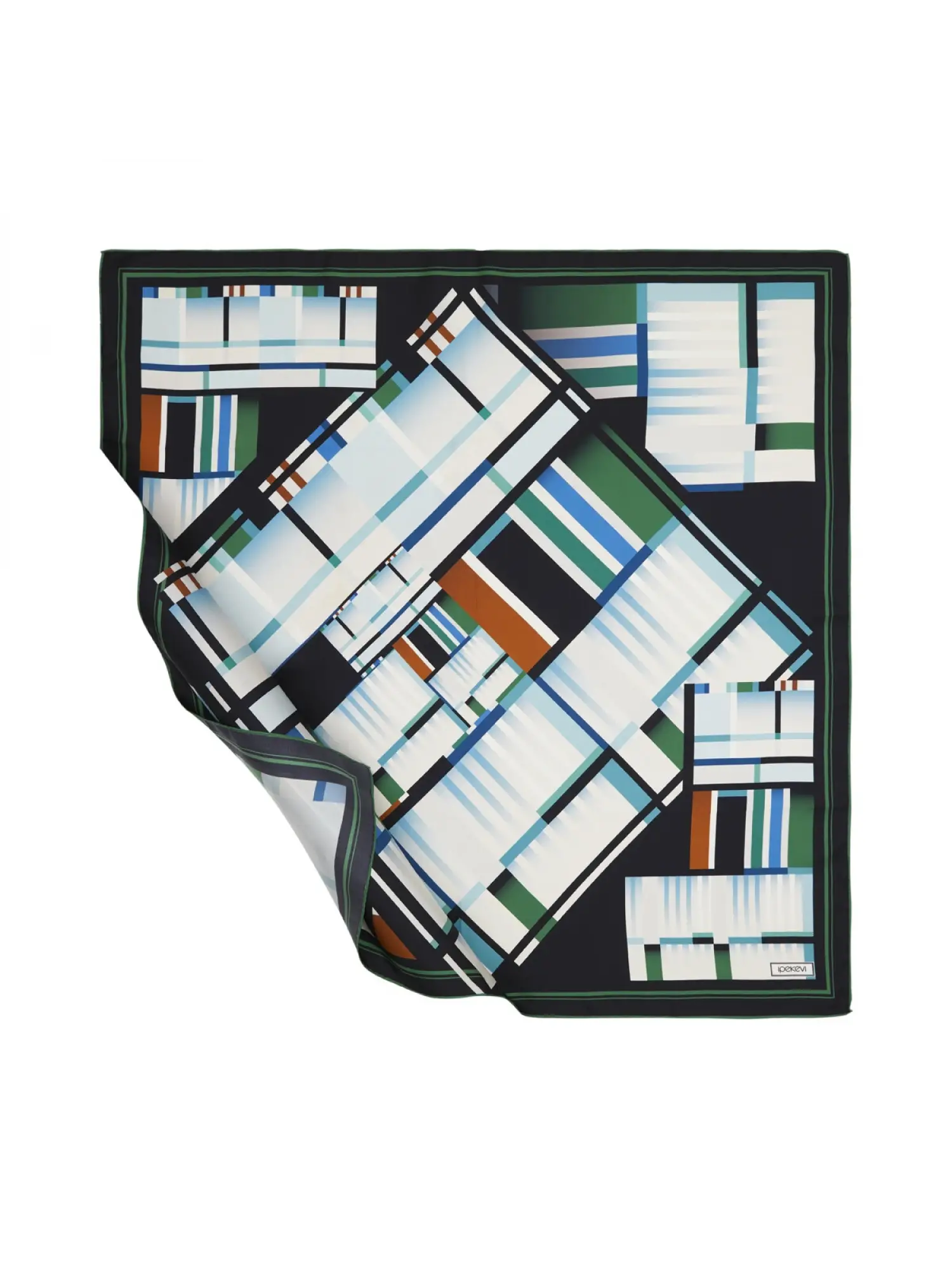 İpekevi Desenli Twil İpek Eşarp 1255