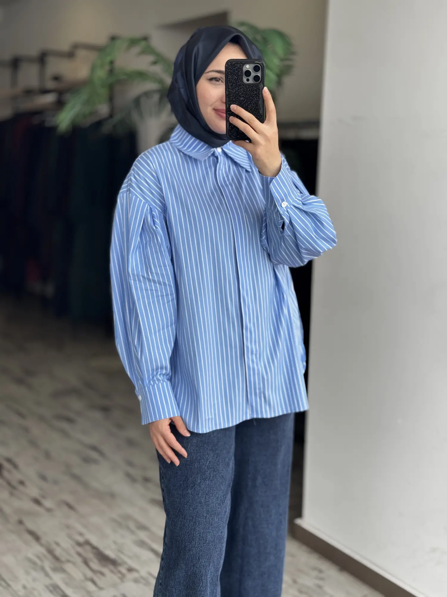 Almarwah Çizgili Gömlek 101013