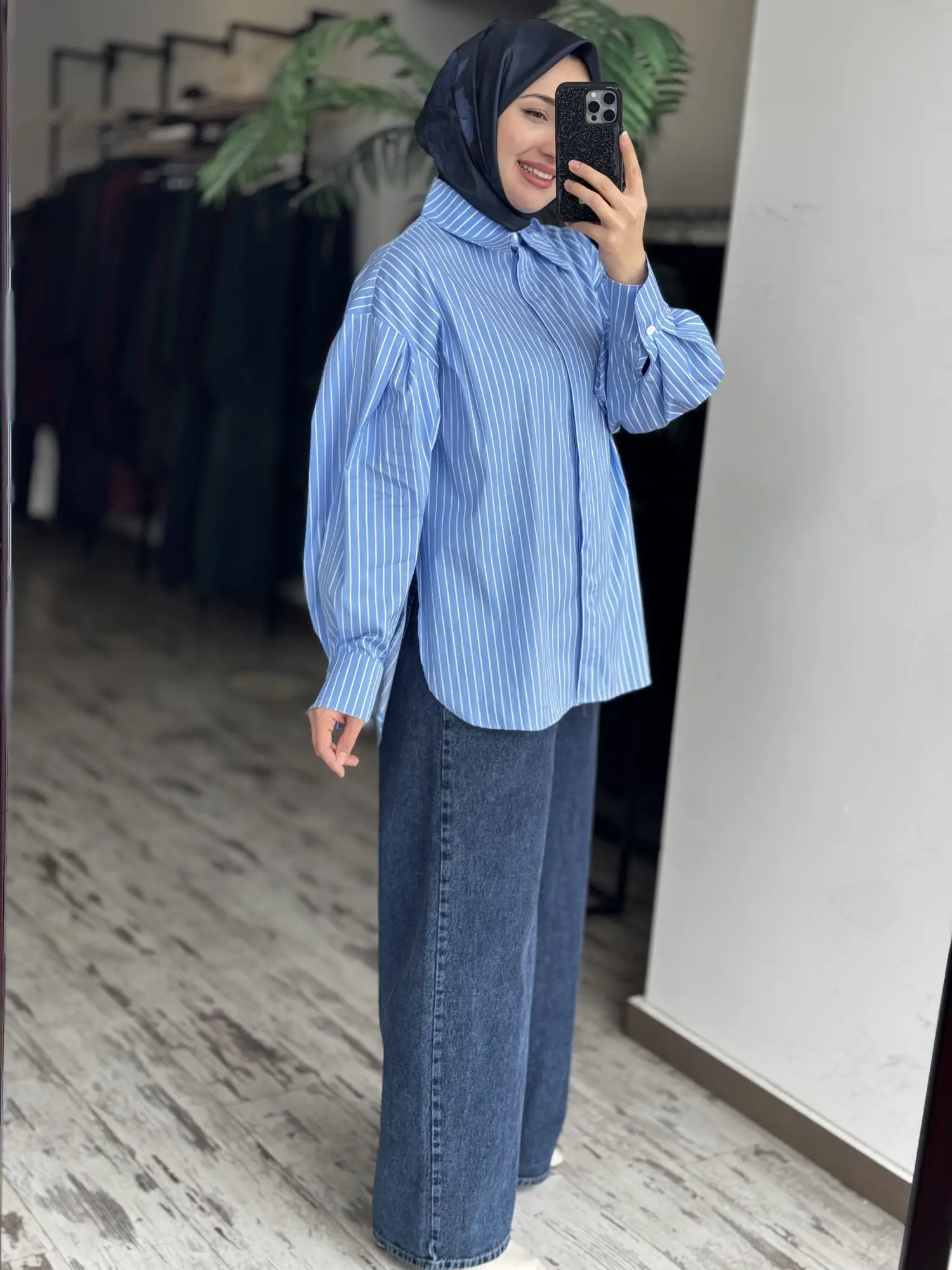 Almarwah Çizgili Gömlek 101013