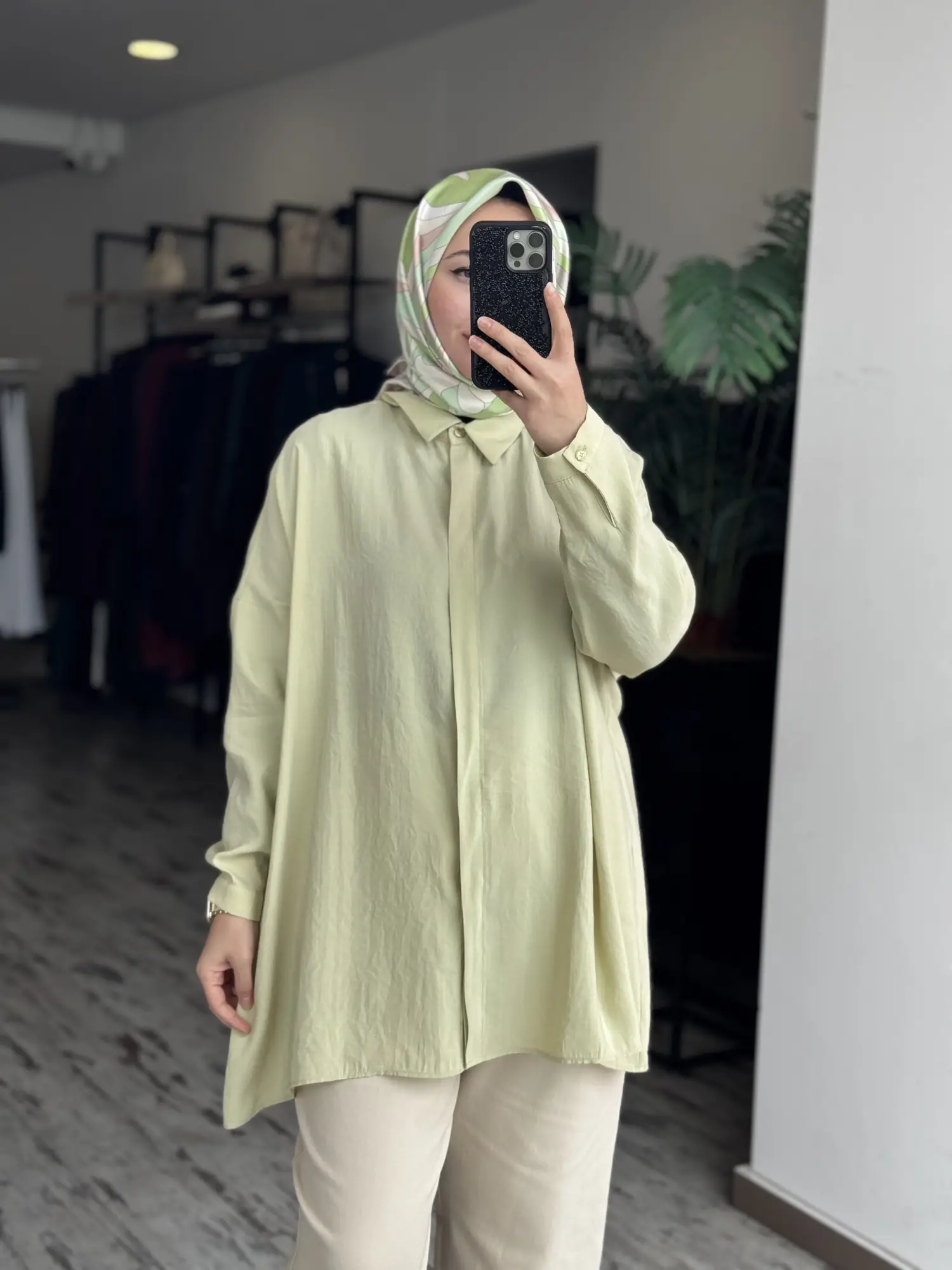 QooQ Store Yarasa Kol Gömlek 26SS233