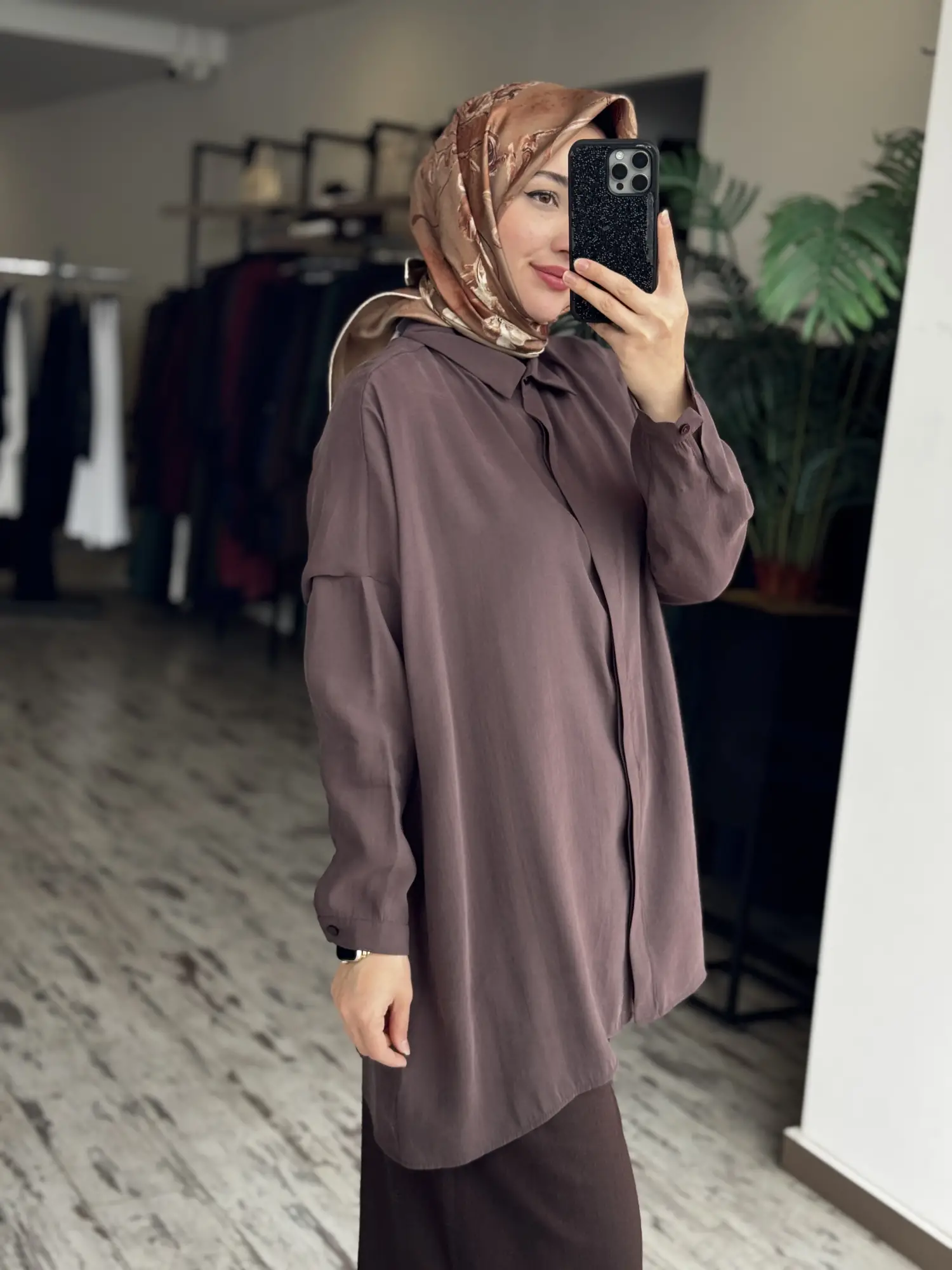QooQ Store Yarasa Kol Gömlek 26SS233