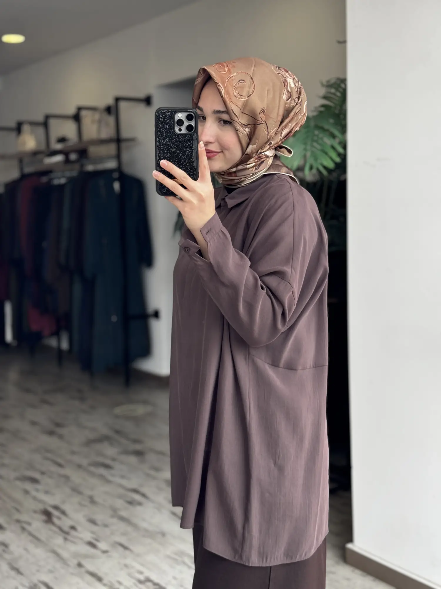 QooQ Store Yarasa Kol Gömlek 26SS233