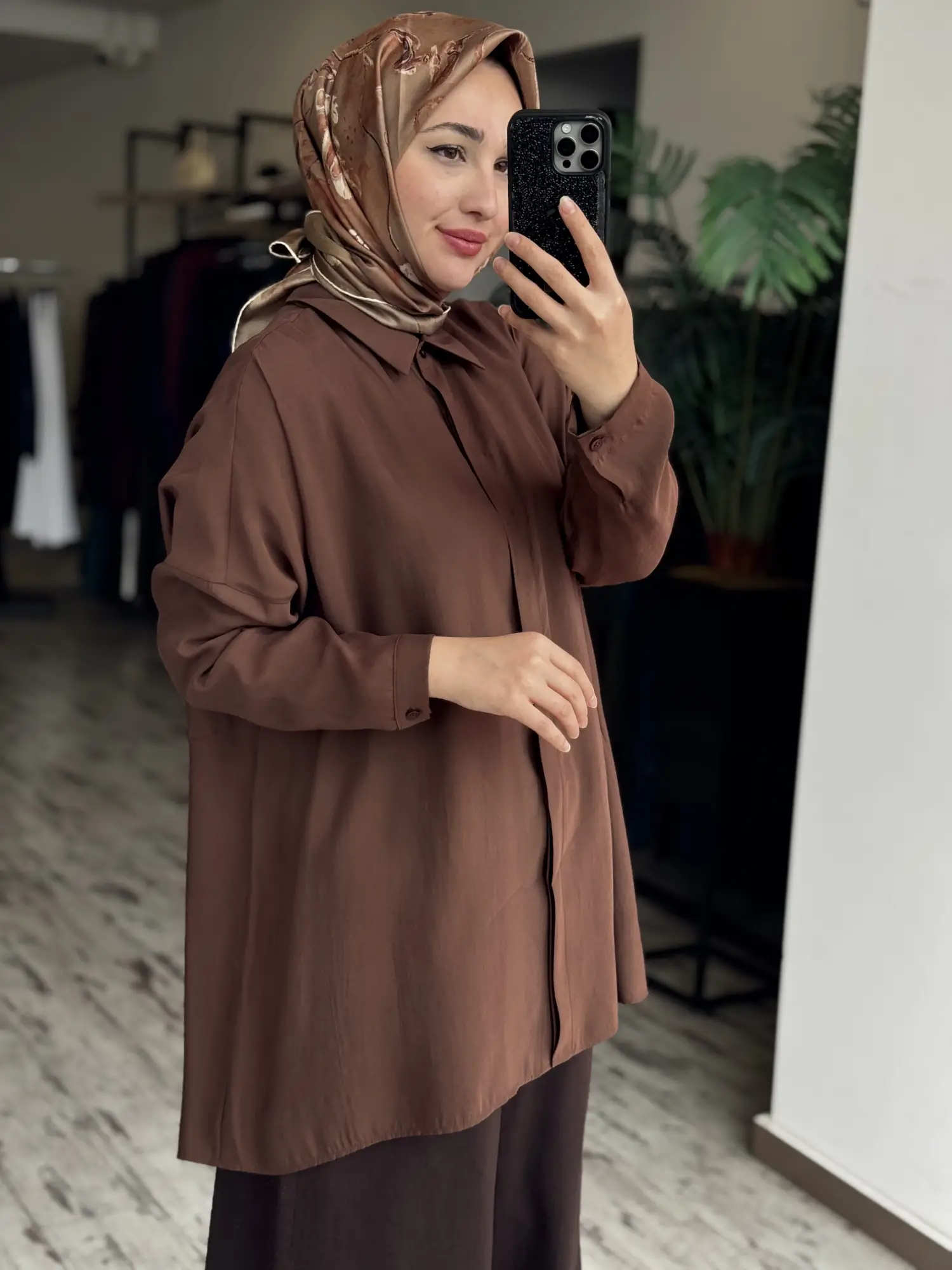 QooQ Store Yarasa Kol Gömlek 26SS233