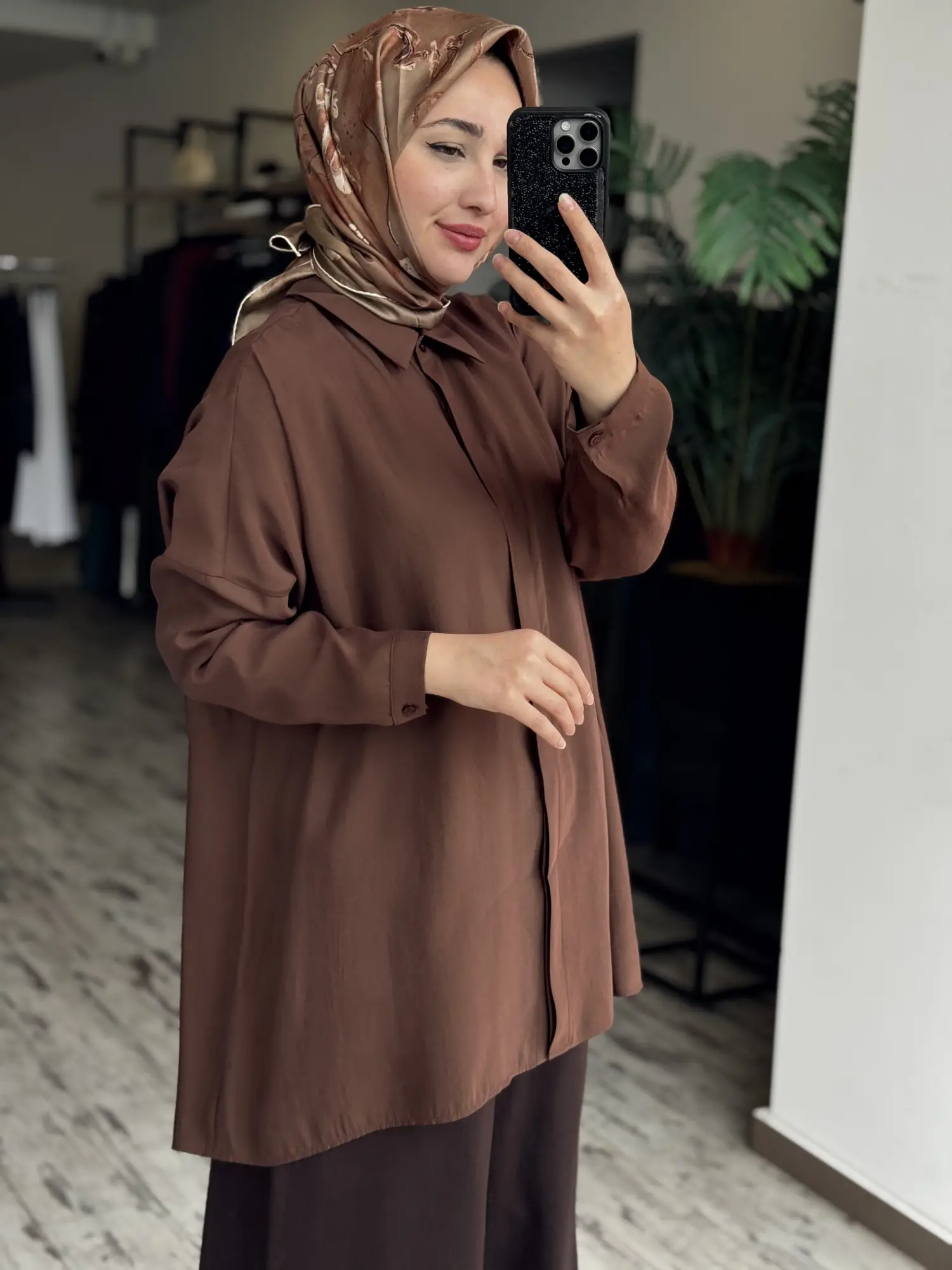 QooQ Store Yarasa Kol Gömlek 26SS233