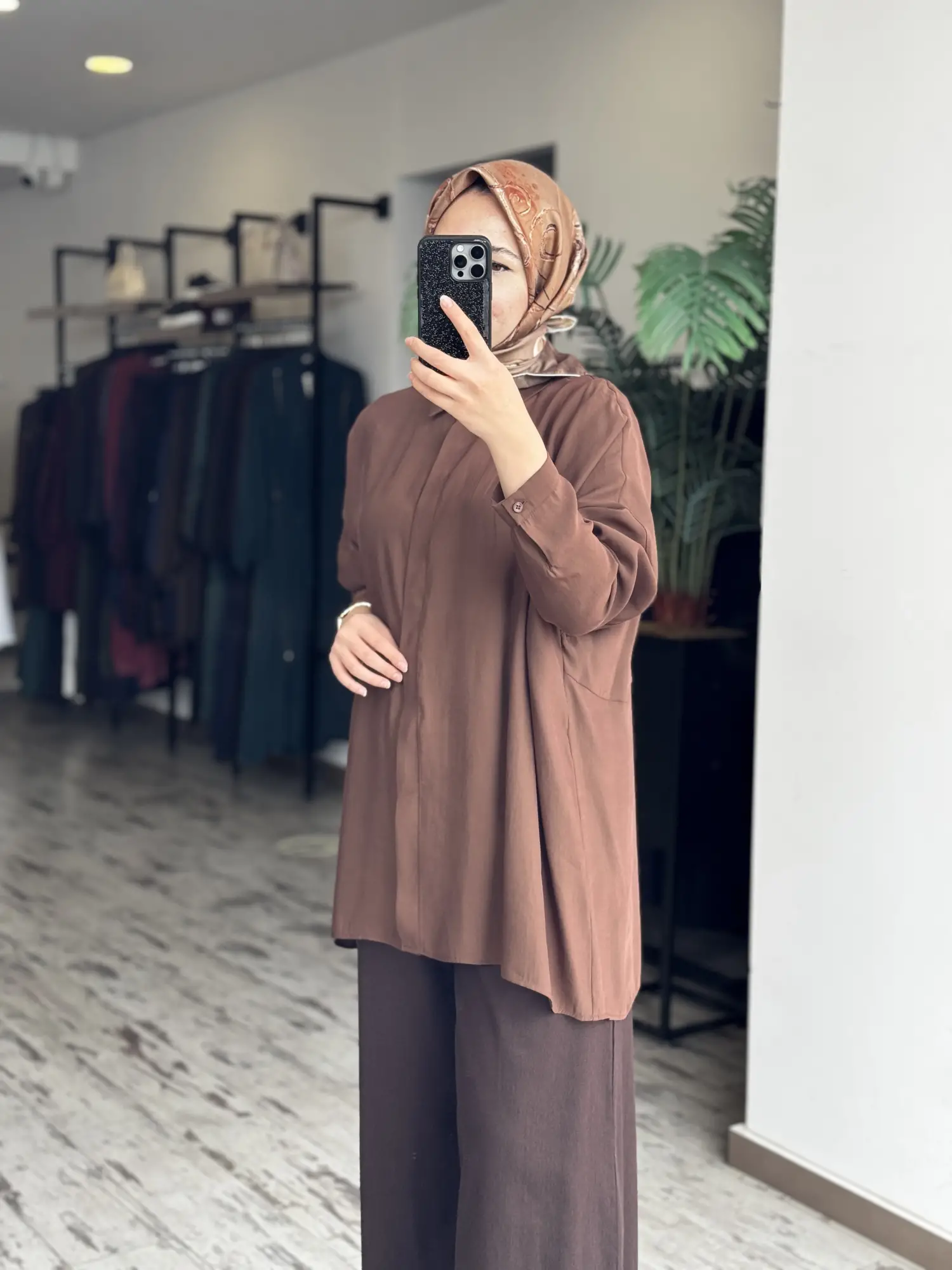 QooQ Store Yarasa Kol Gömlek 26SS233