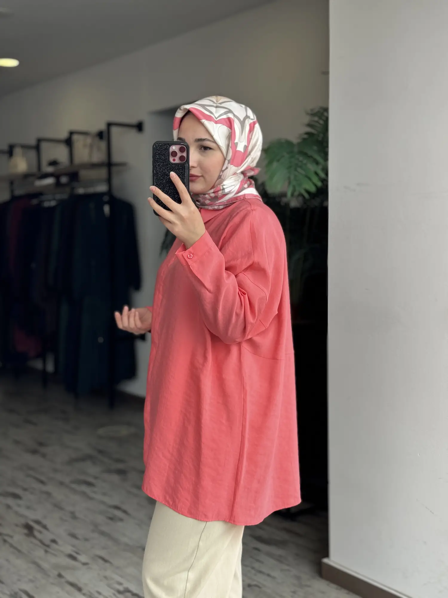 QooQ Store Yarasa Kol Gömlek 26SS233