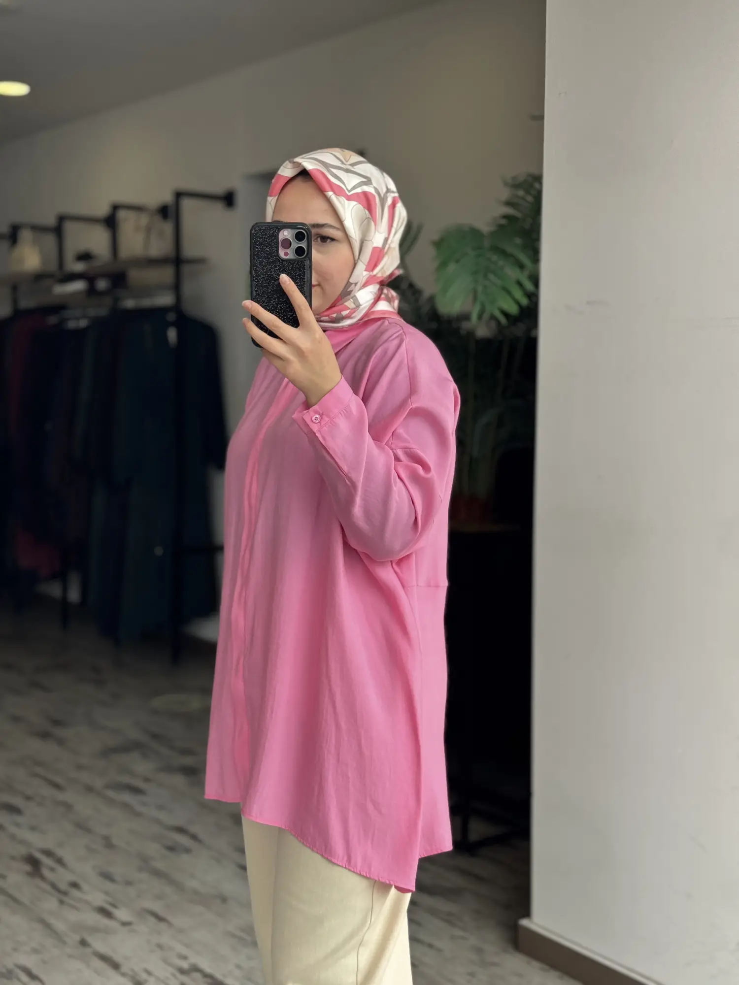 QooQ Store Yarasa Kol Gömlek 26SS233