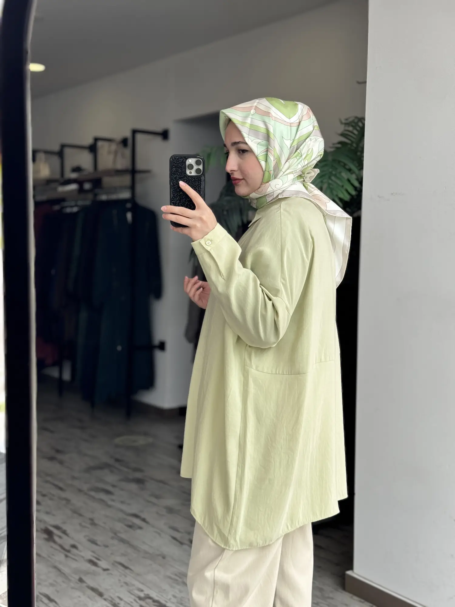 QooQ Store Yarasa Kol Gömlek 26SS233