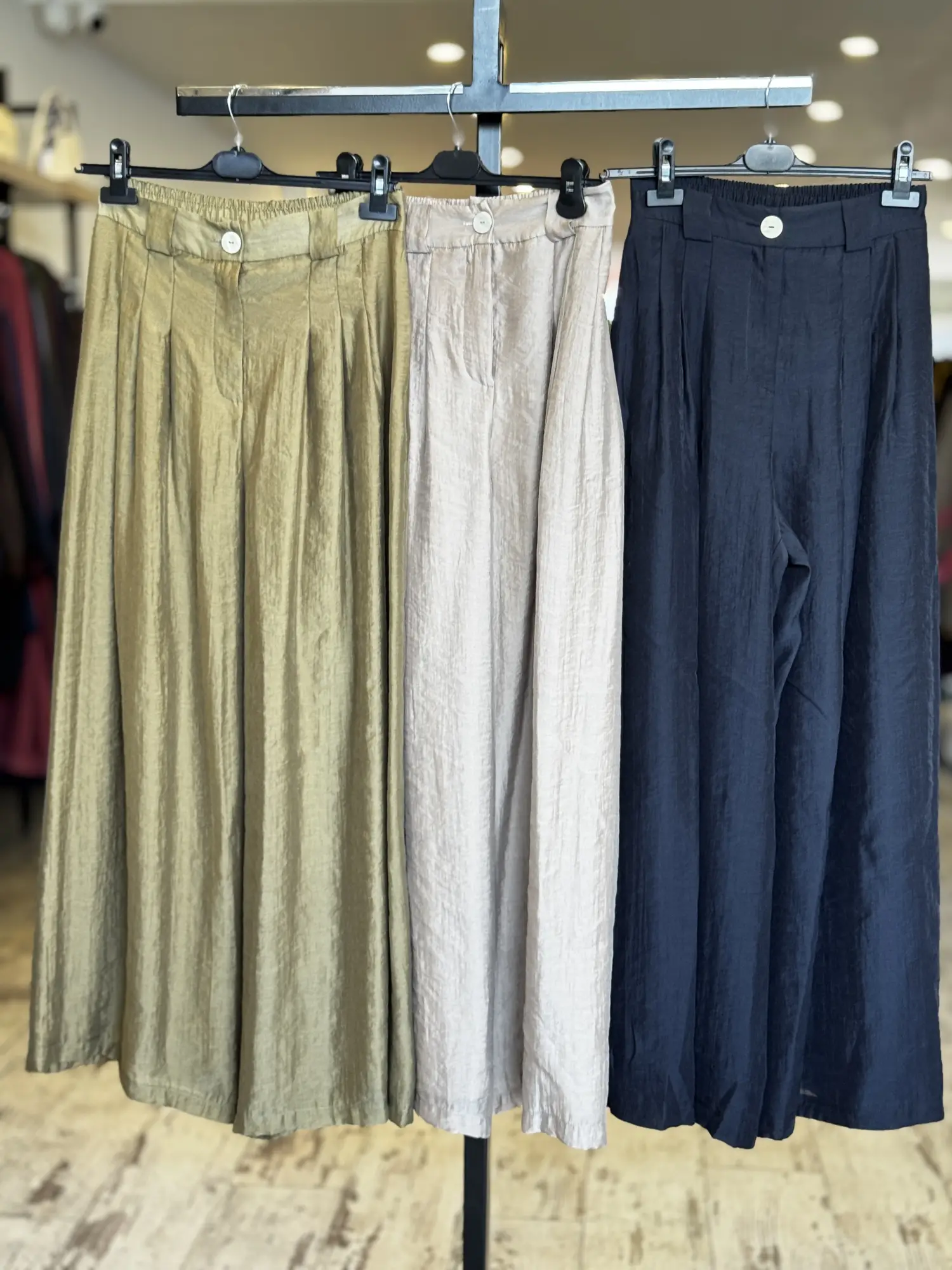 Almarwah Pile Detaylı Tencel Etek Pantolon 606123