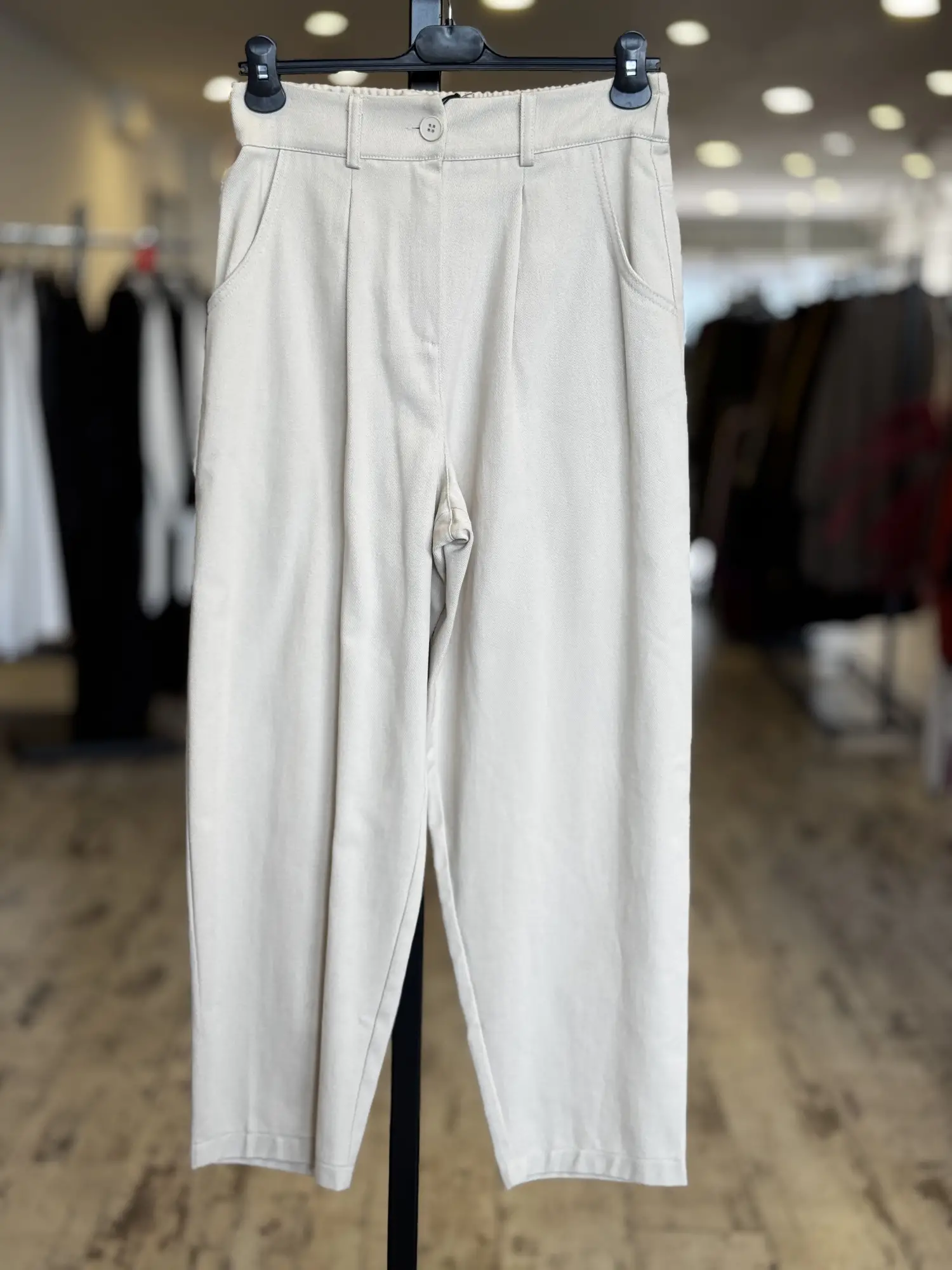 Almarwah Pens Detaylı Denim Havuç Pantolon 606111