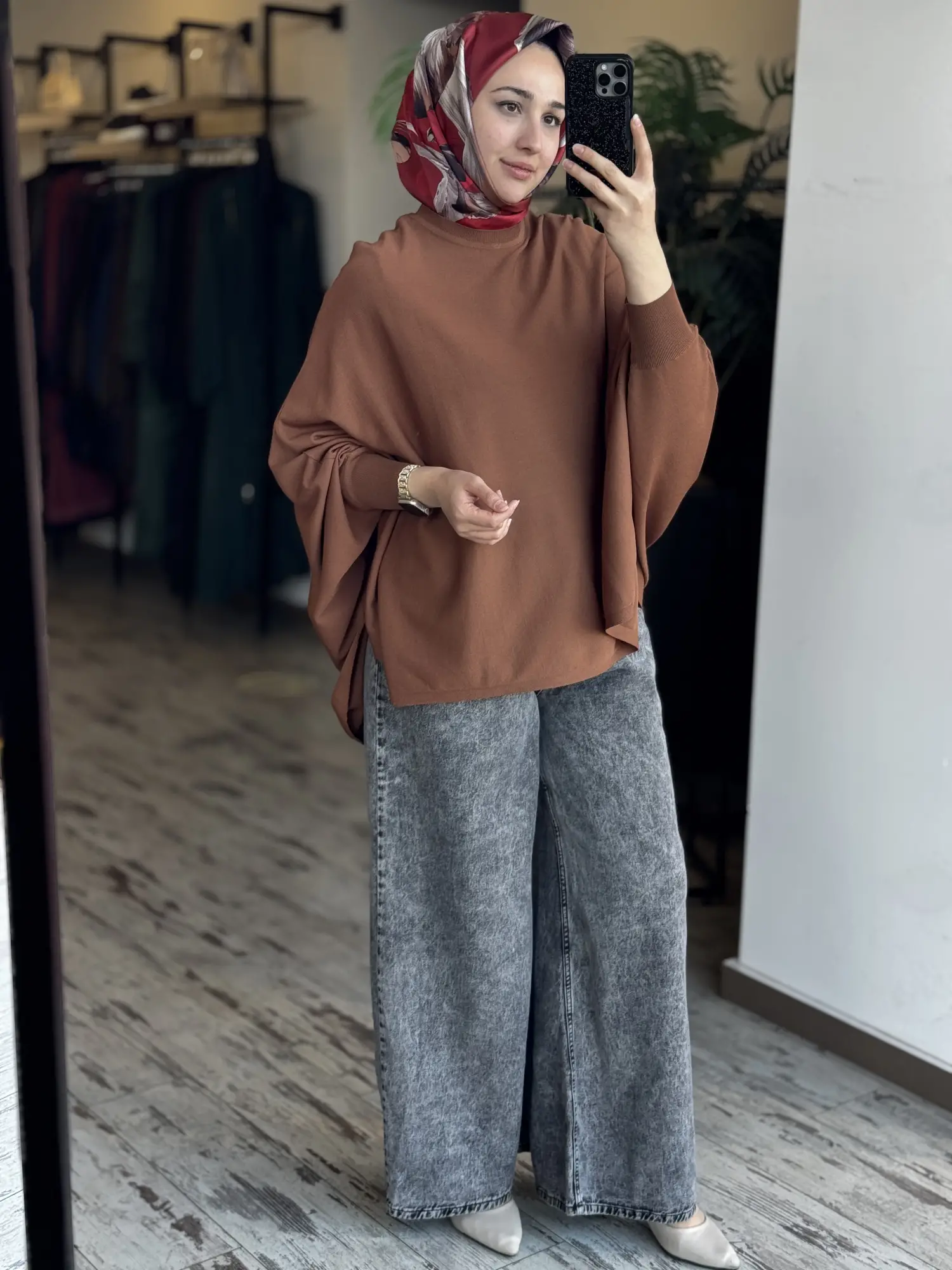 QooQ Store Snow Palazzo Jean Pantolon 26SS320