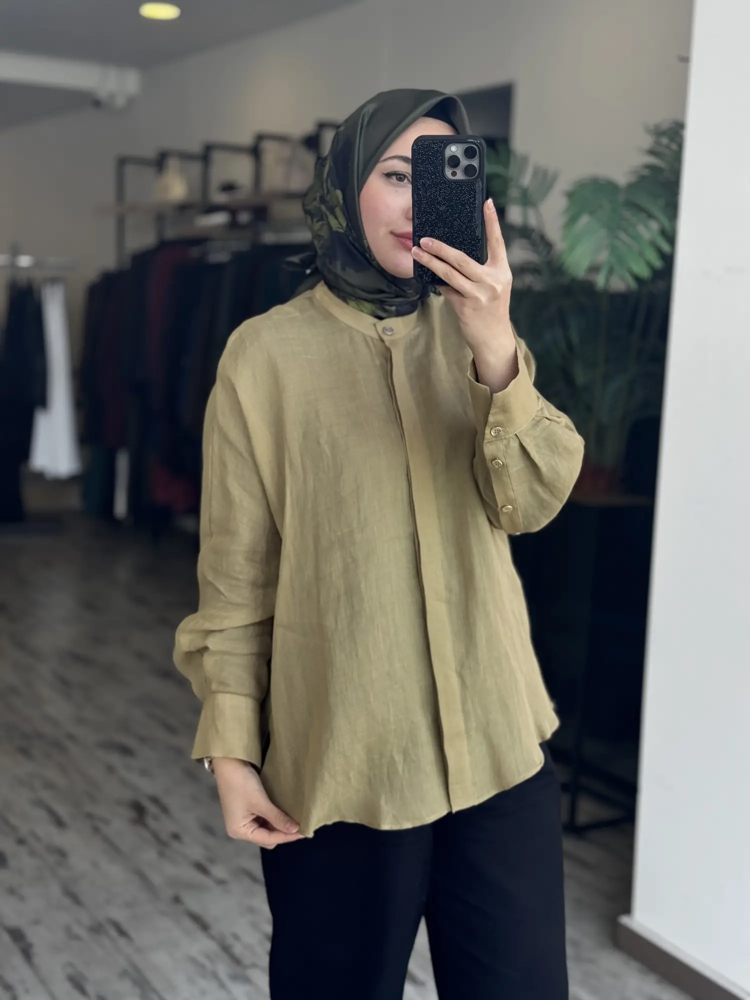 Almarwah Hakim Yaka Keten Gömlek 101008