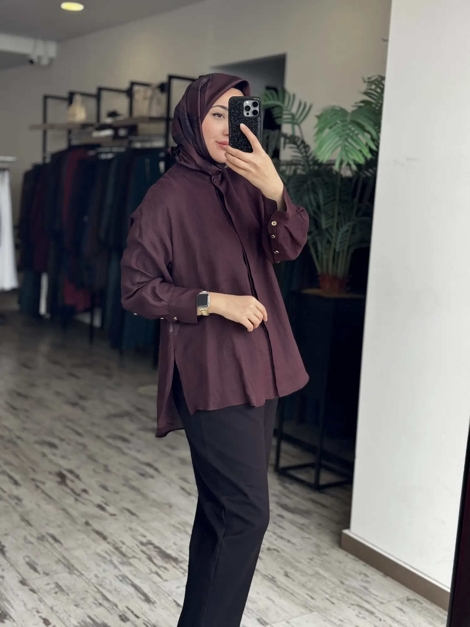 Almarwah Hakim Yaka Keten Gömlek 101008