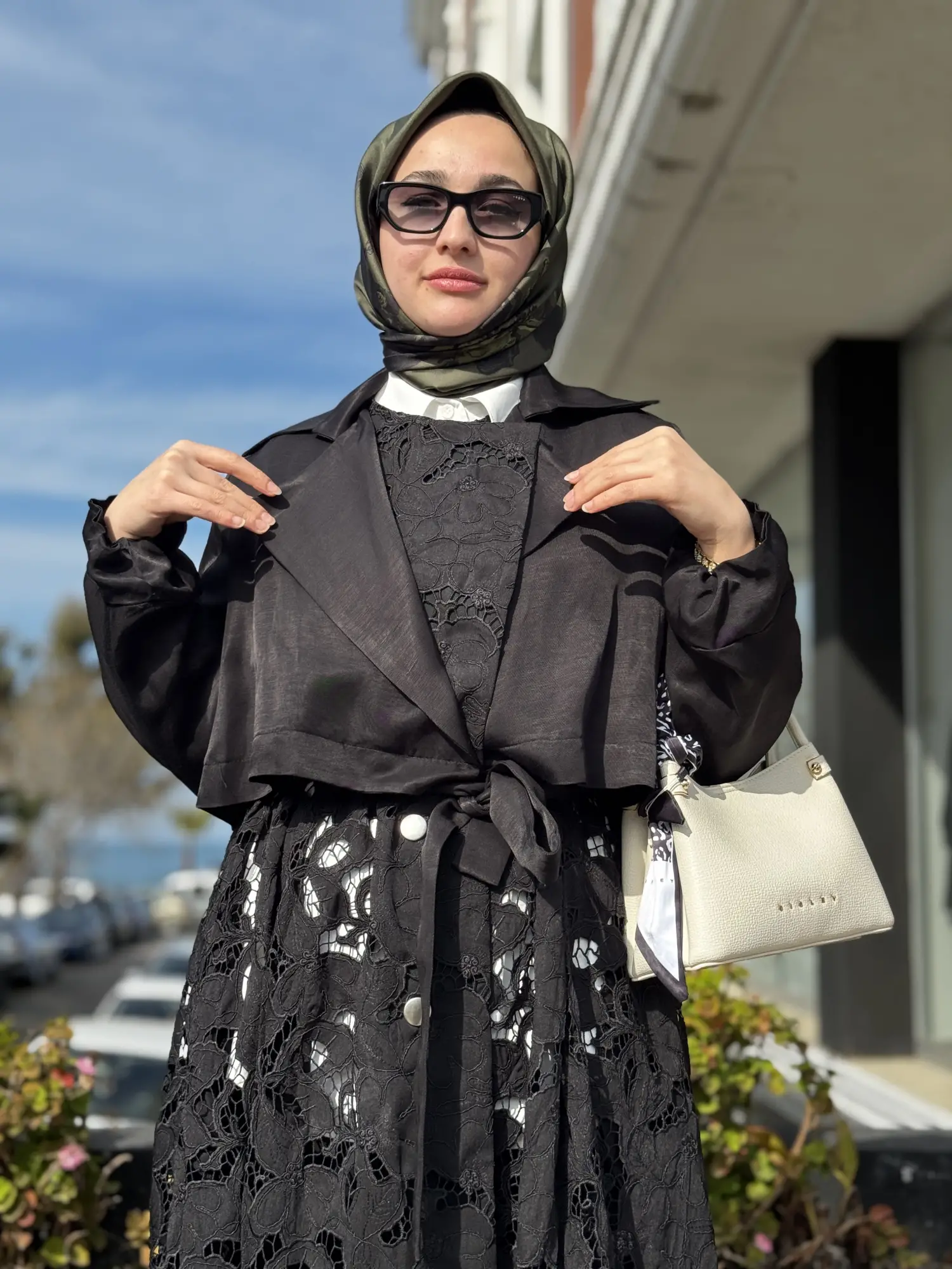 Misswhence Güpür Detaylı Trench 39400