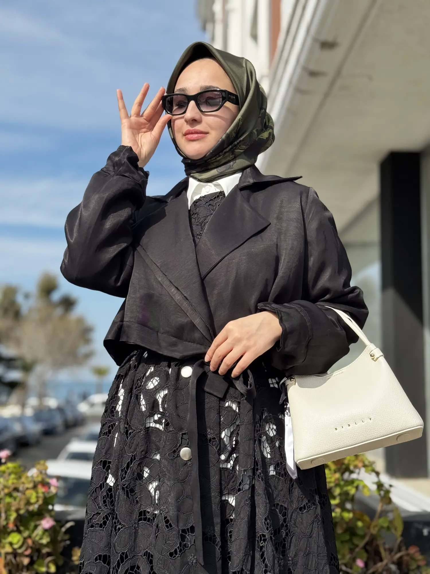 Misswhence Güpür Detaylı Trench 39400