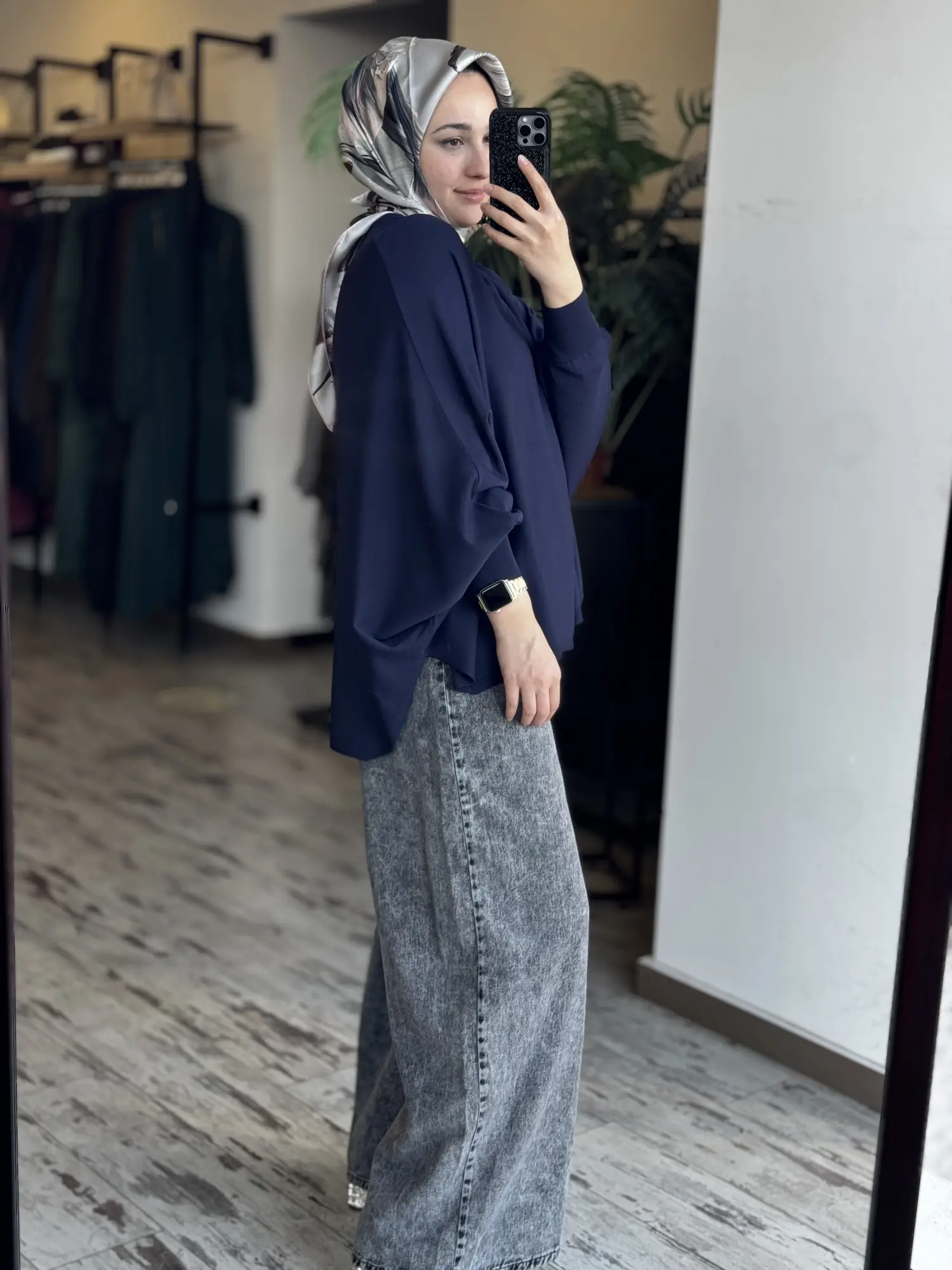 Tığ Triko Yarasa Kol Sıfır Yaka Bluz BLZ21985