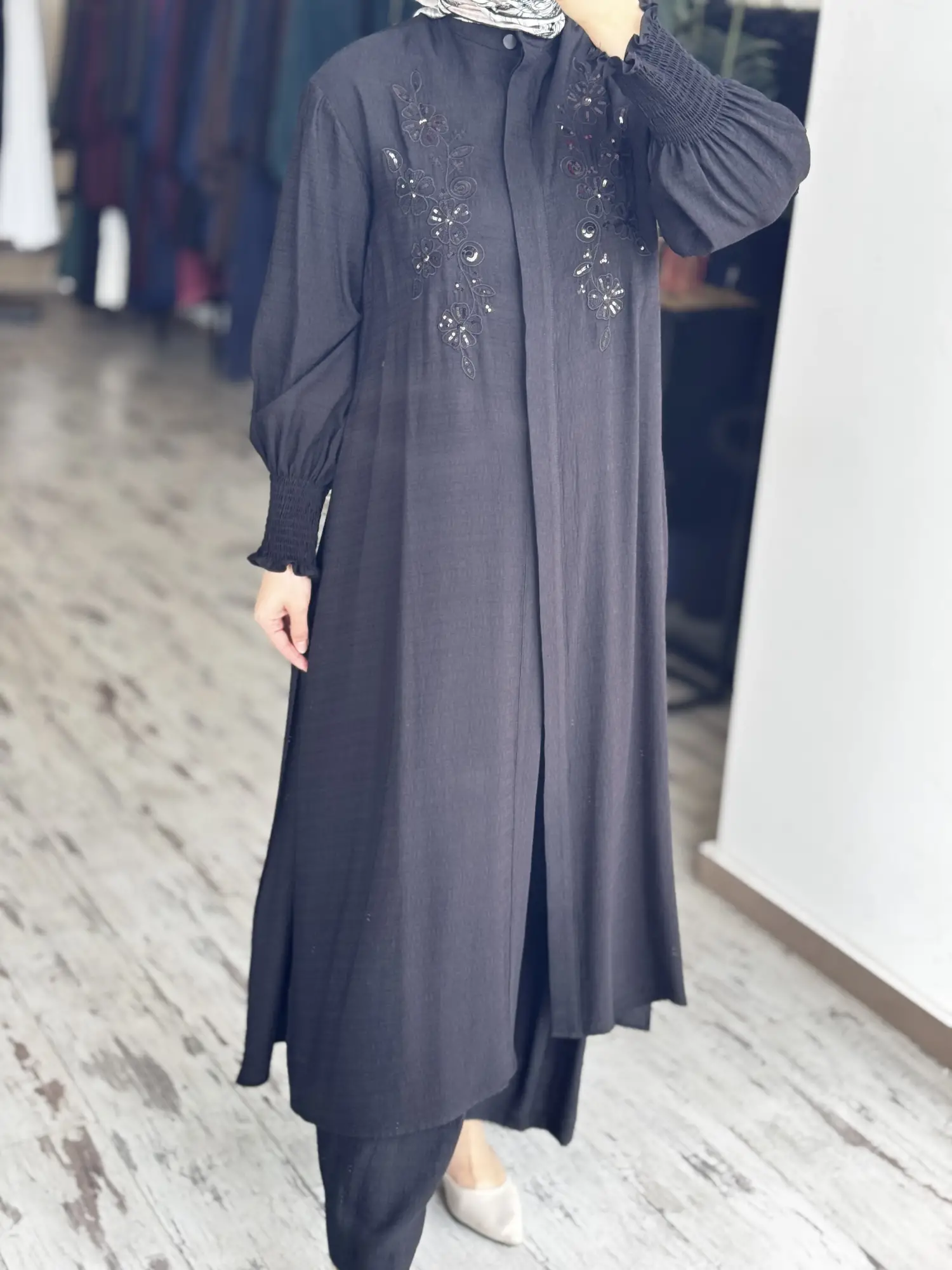 MAQ Tendy Maxi Tunik Pantolon Takım