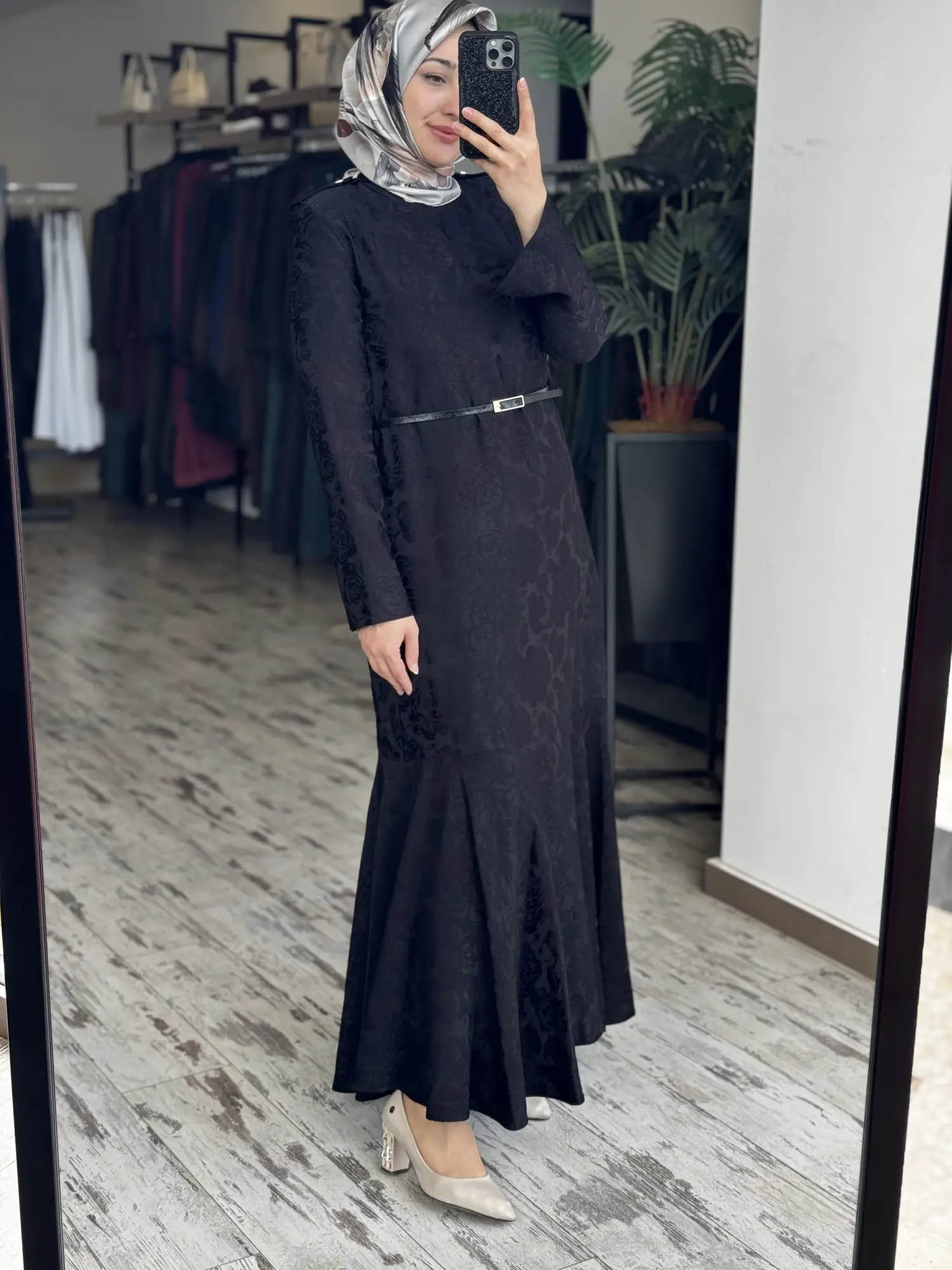 Vuu Apoletli Jakarlı Elbise