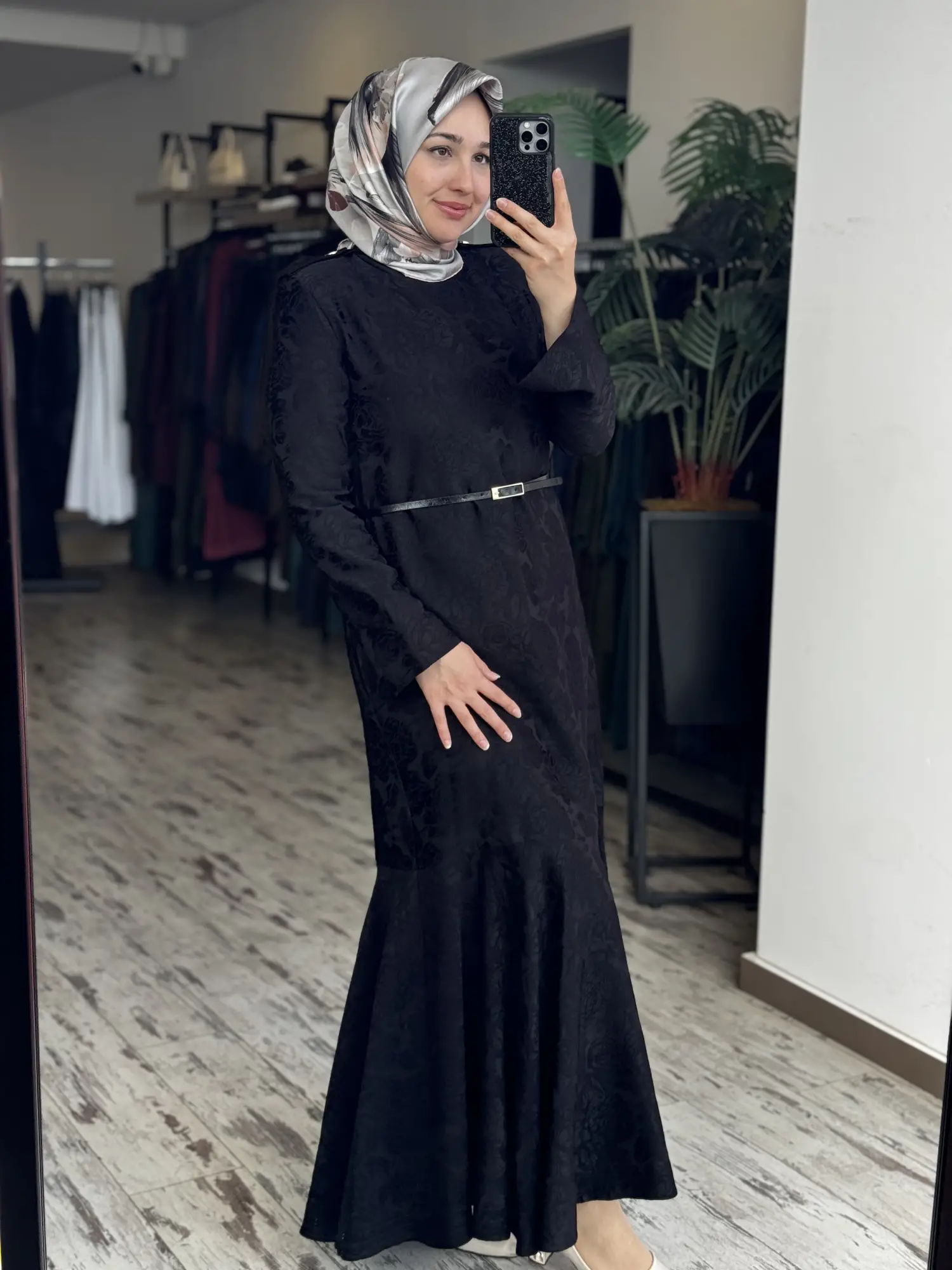 Vuu Apoletli Jakarlı Elbise