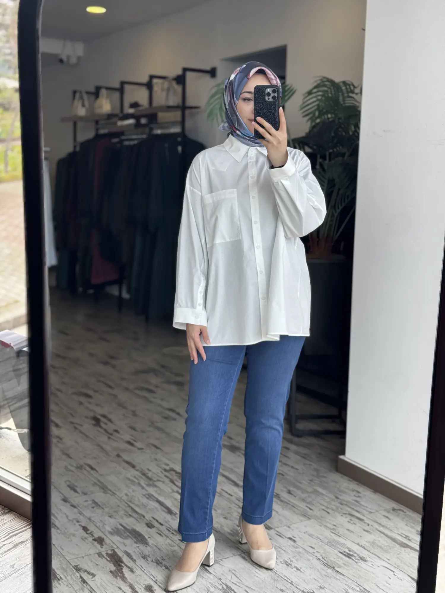 Misswhence Likralı Boru Paça Pantolon 39120