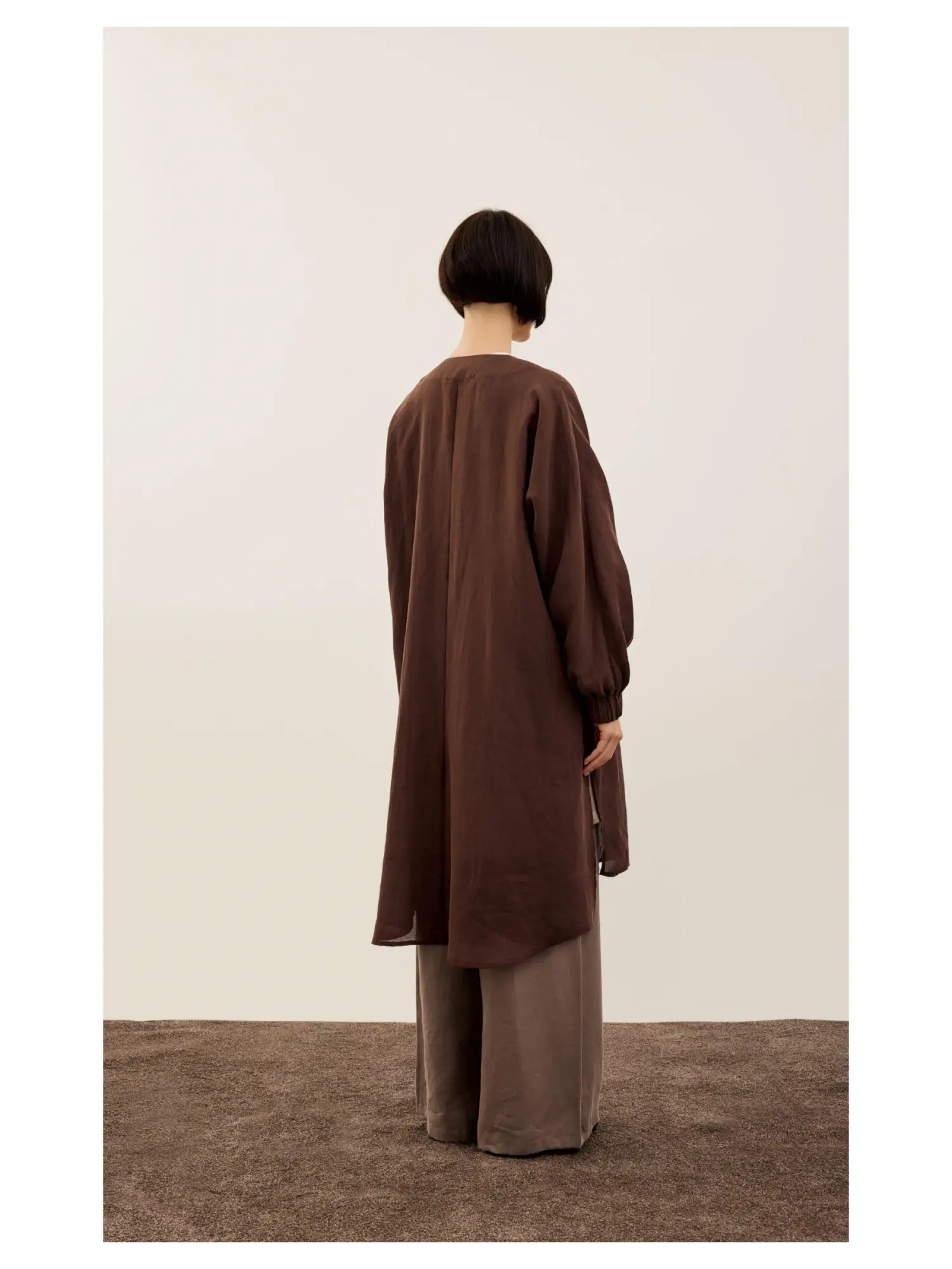 Almarwah Düğmeli Keten Kap 405023