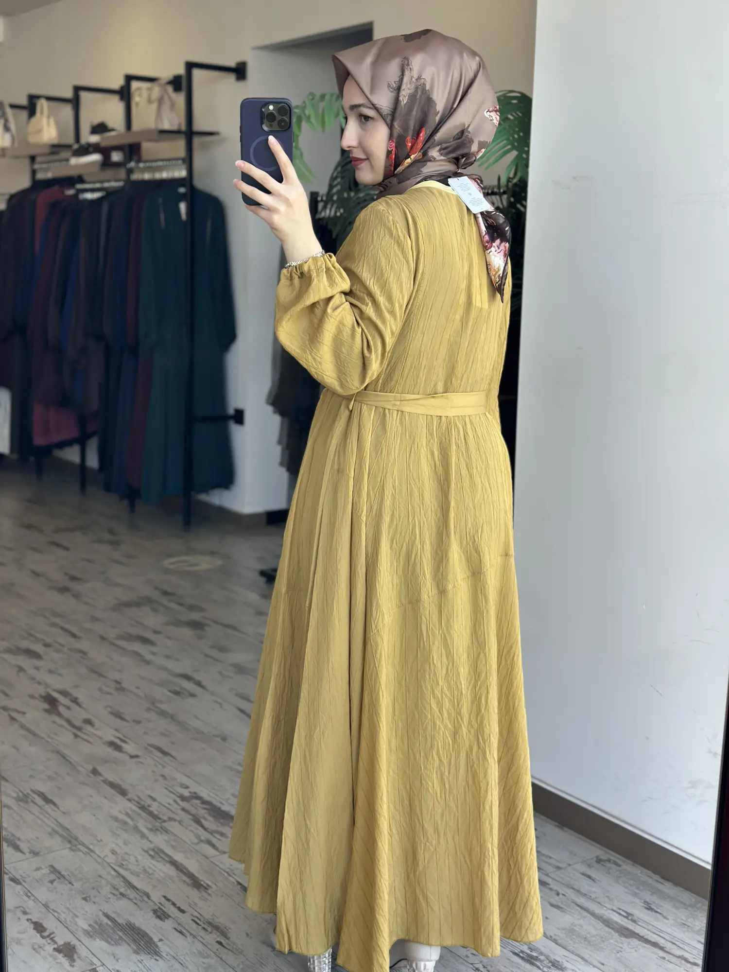 Misswhence Parça Detaylı Viscon Tencel Elbise 39844