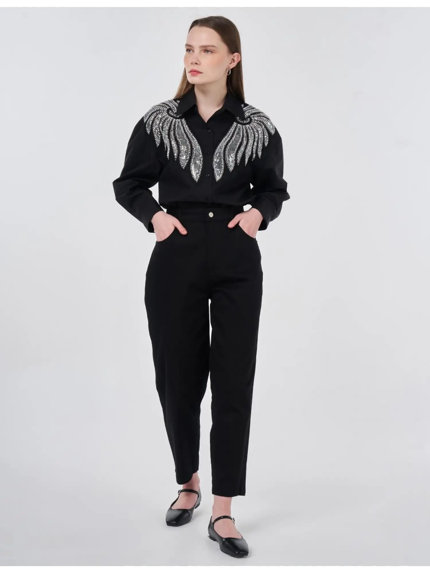 Kayra Likralı İnce Kanvas Pantolon KA19082