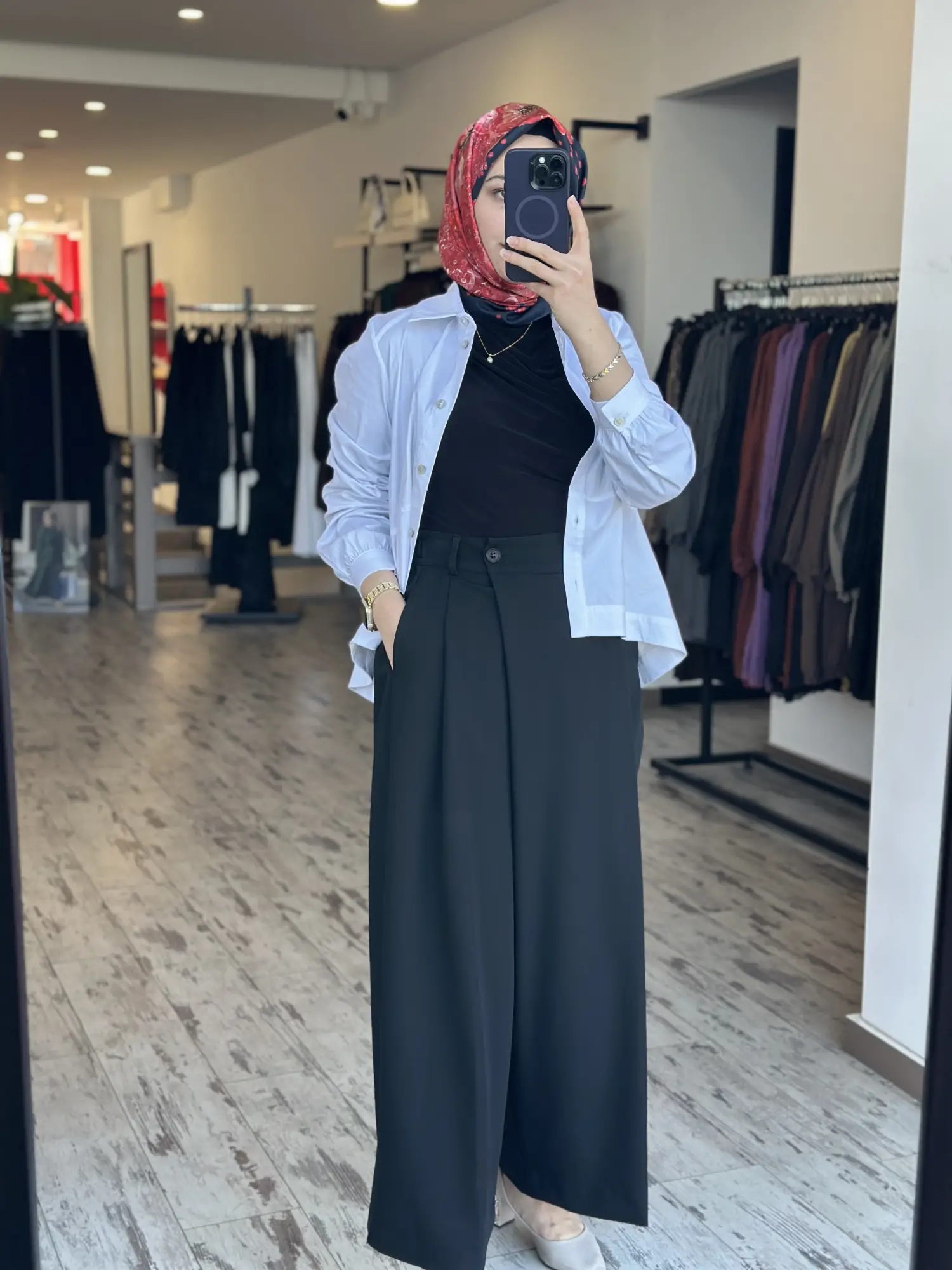 Almarwah Beli Lastikli Cepli Anvelop Pantolon 606099