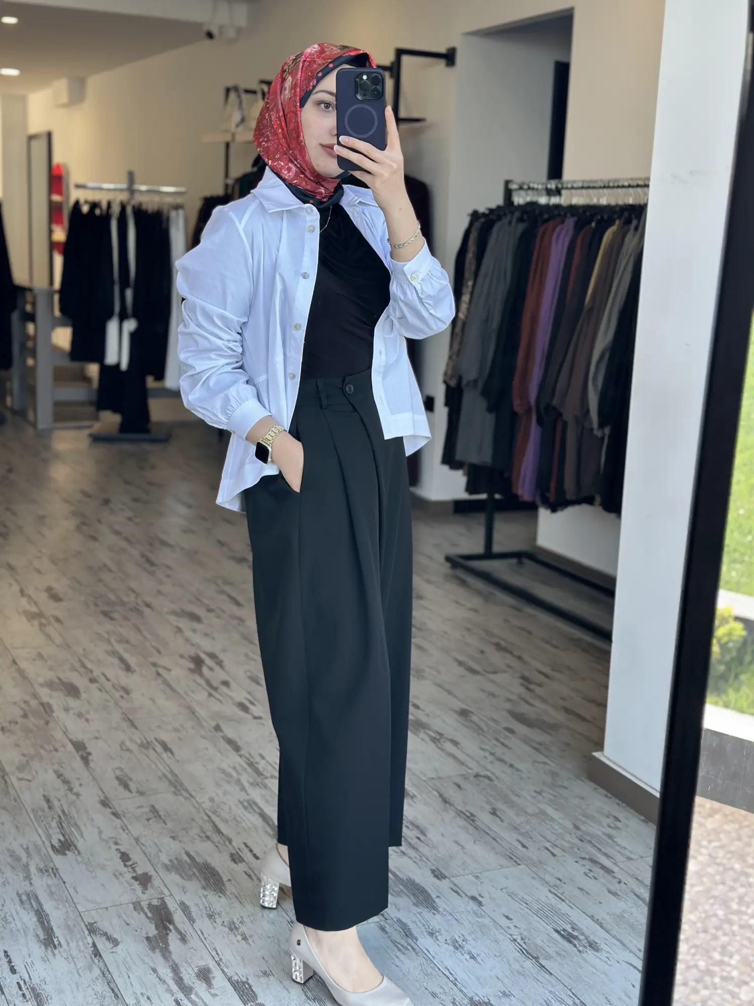 Almarwah Beli Lastikli Cepli Anvelop Pantolon 606099