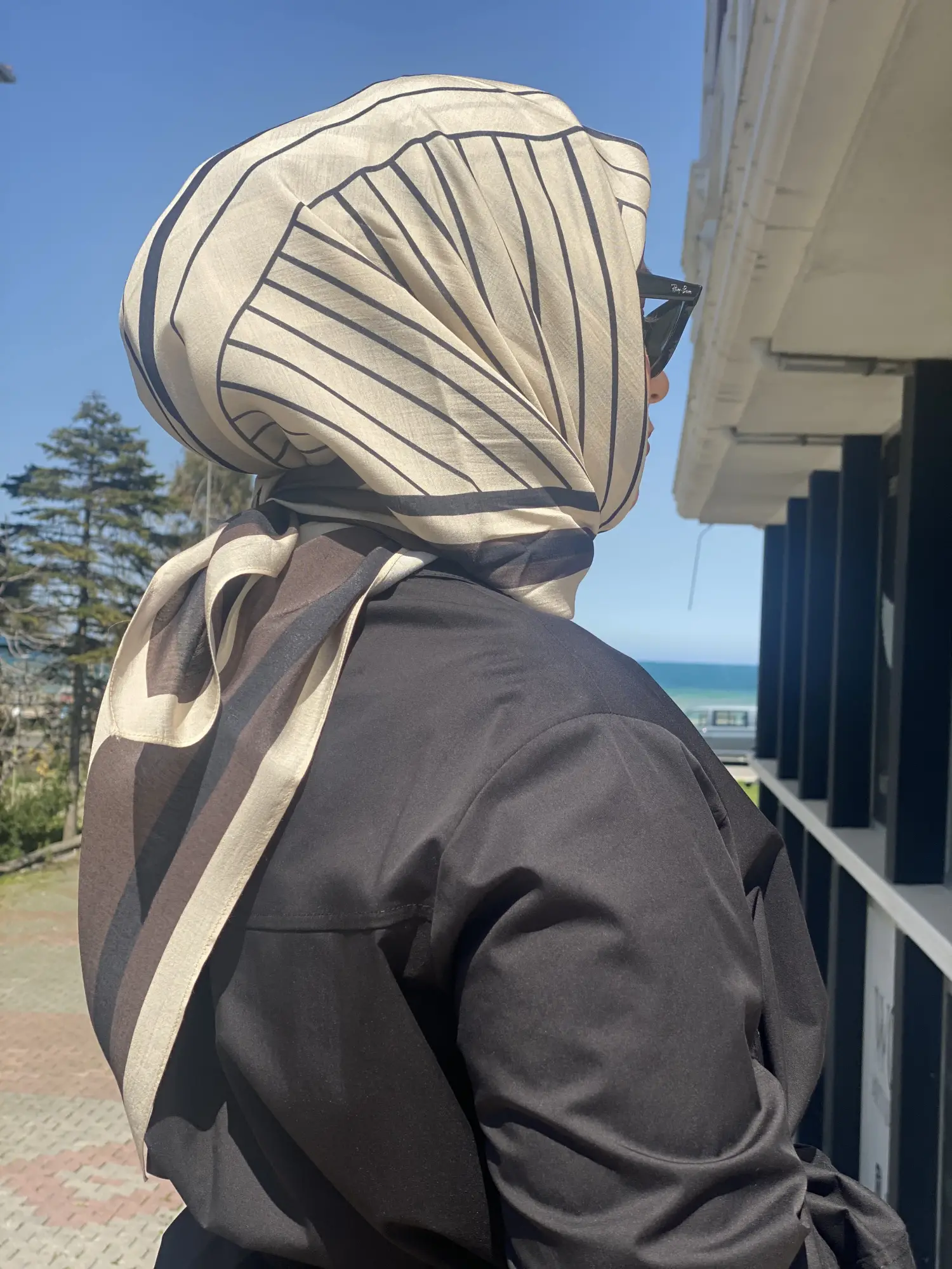 QooQ Store Blok Baskılı Eşarp 26SS101