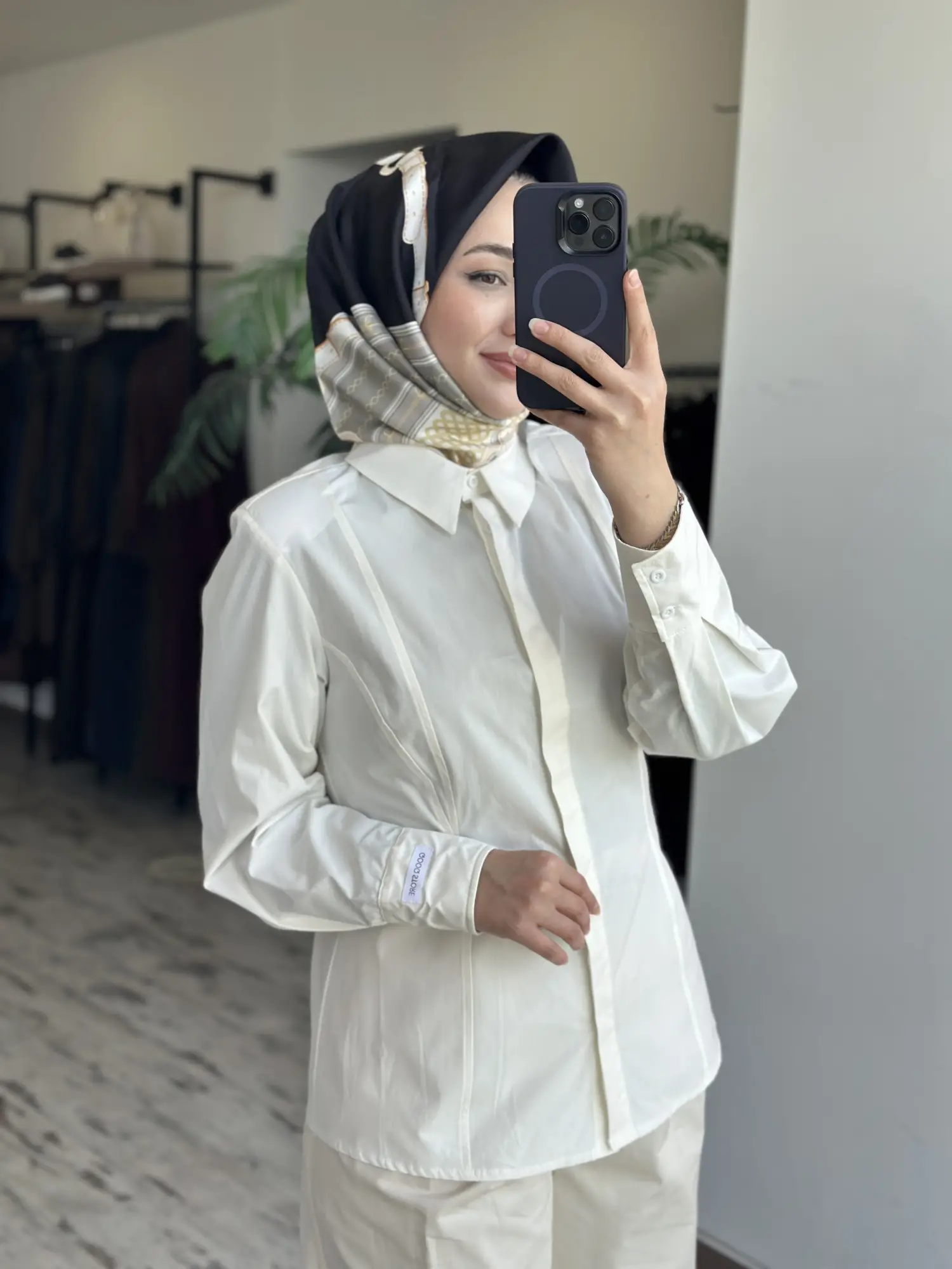 QooQ Fit Poplin Gömlek