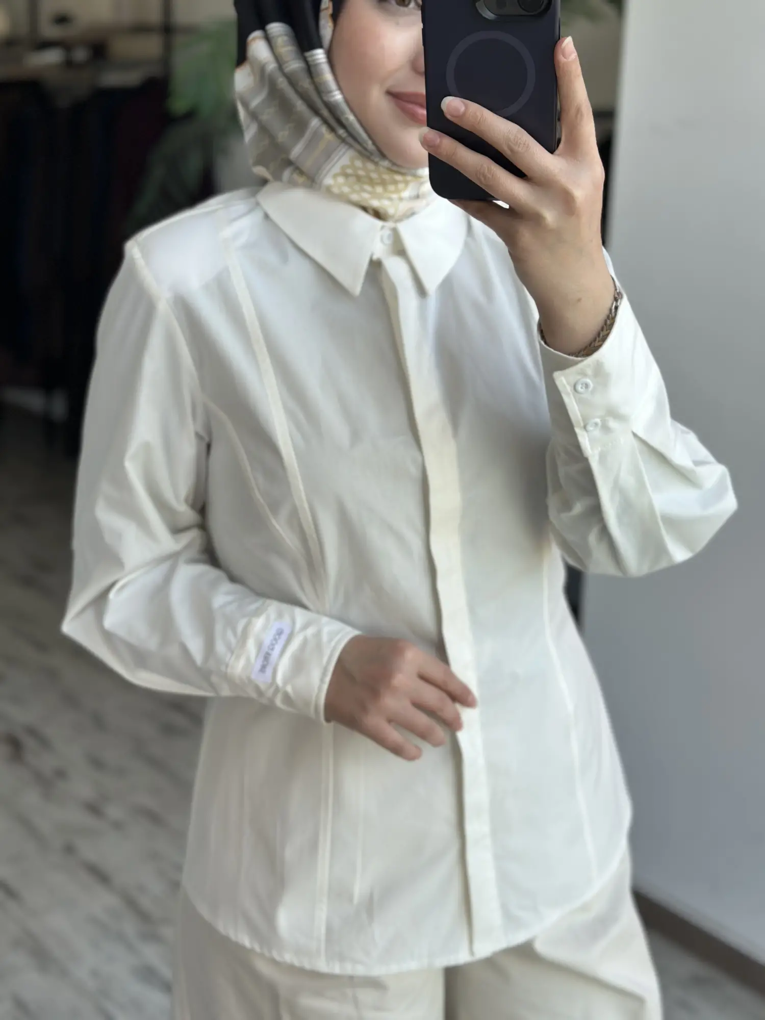 QooQ Fit Poplin Gömlek