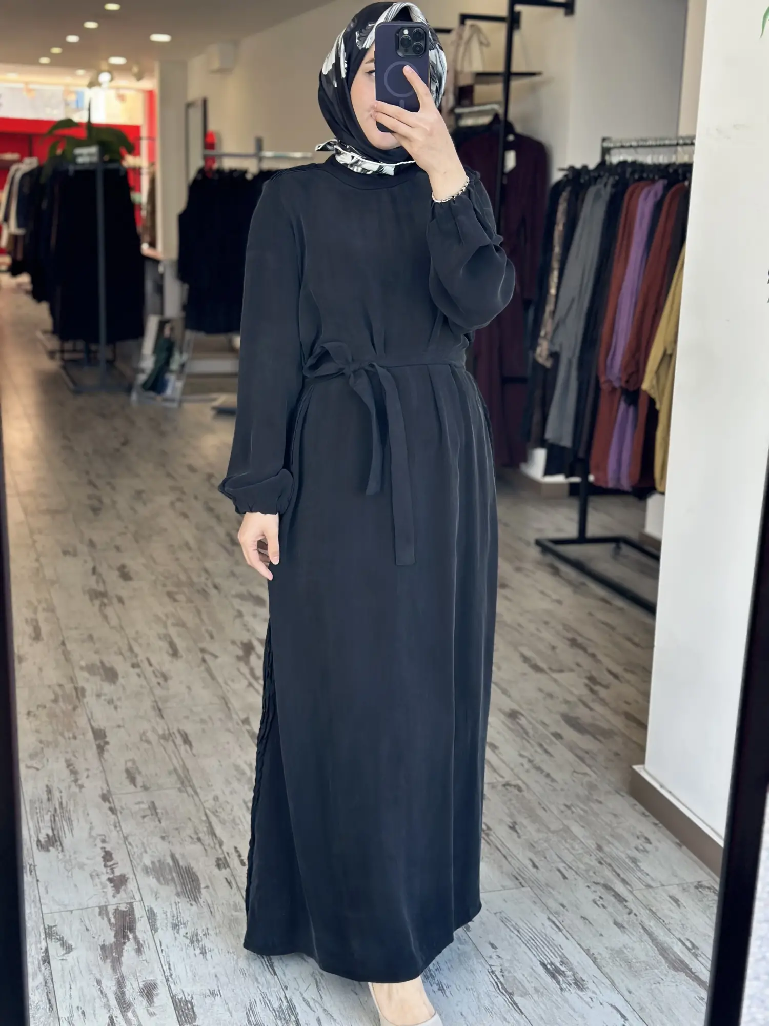 Misswhence Drape Detaylı Cupra İpek Elbise 39833