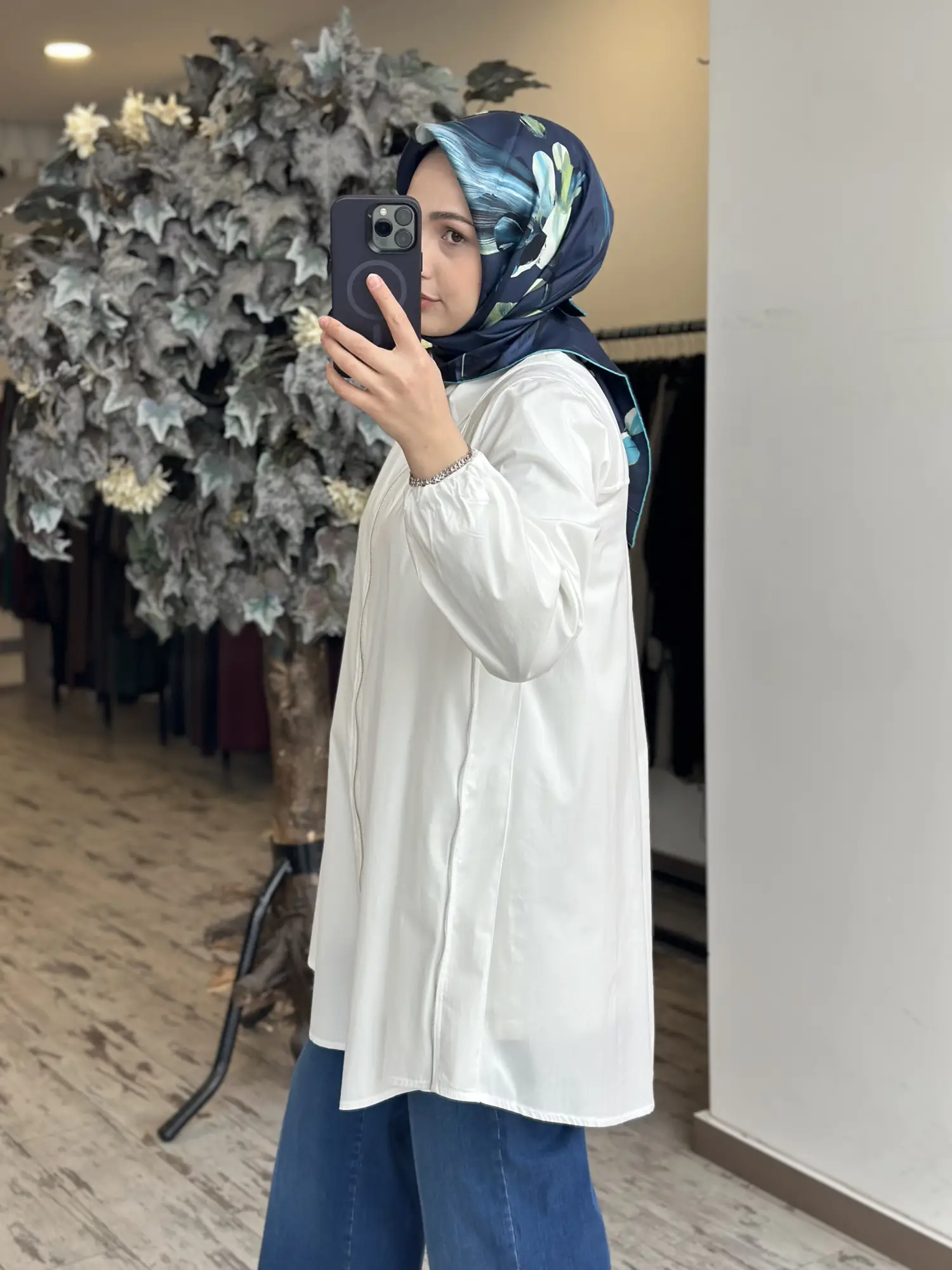 Misswhence Fermuar Detaylı Ve Fermuar Kapamalı Gömlek 39302