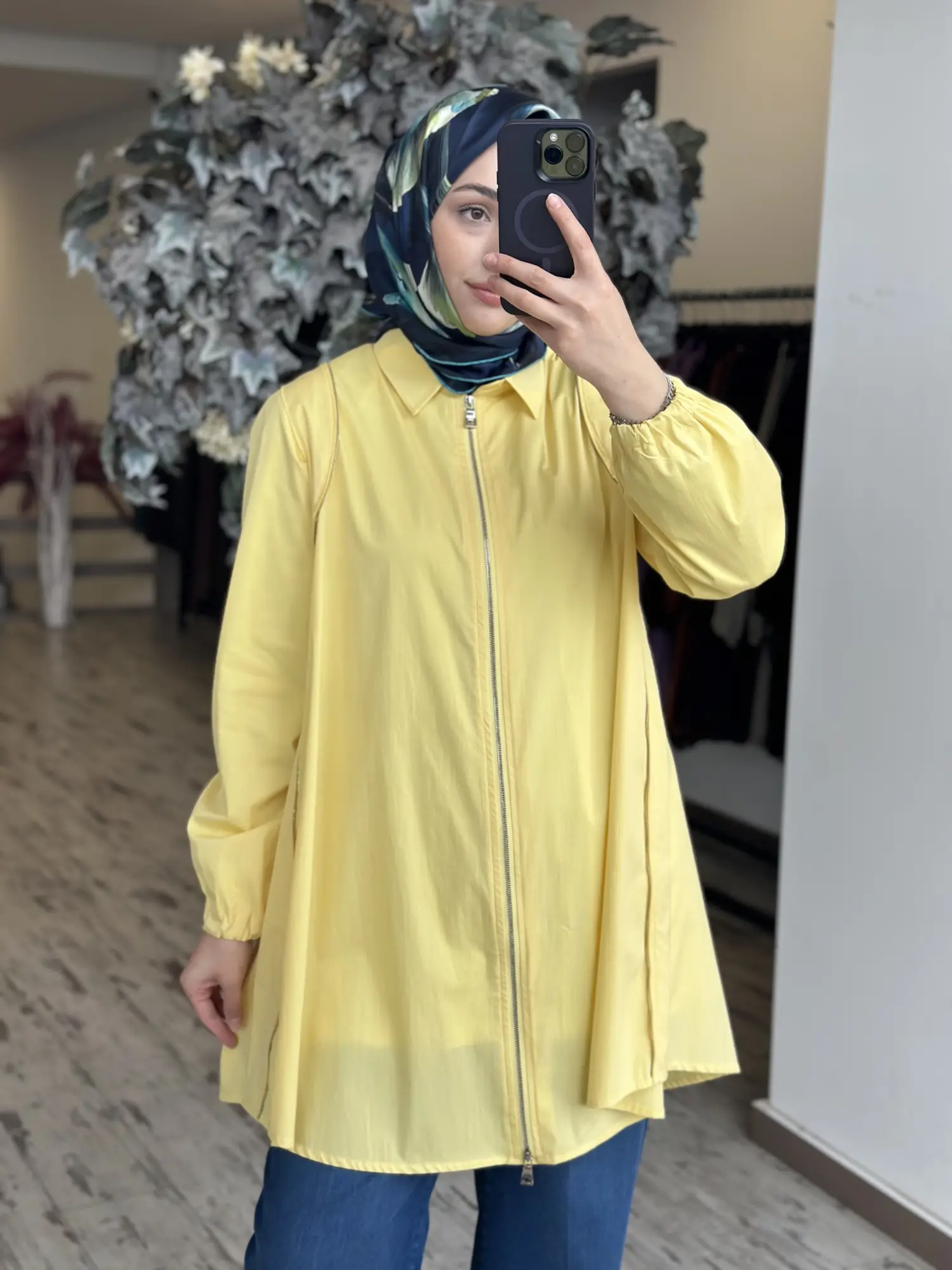 Misswhence Fermuar Detaylı Ve Fermuar Kapamalı Gömlek 39302