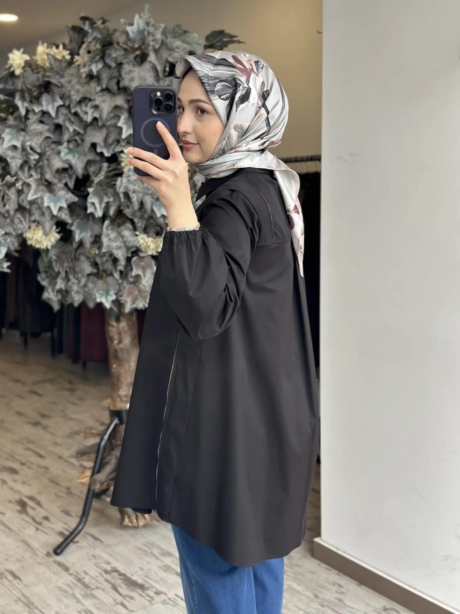 Misswhence Fermuar Detaylı Ve Fermuar Kapamalı Gömlek 39302