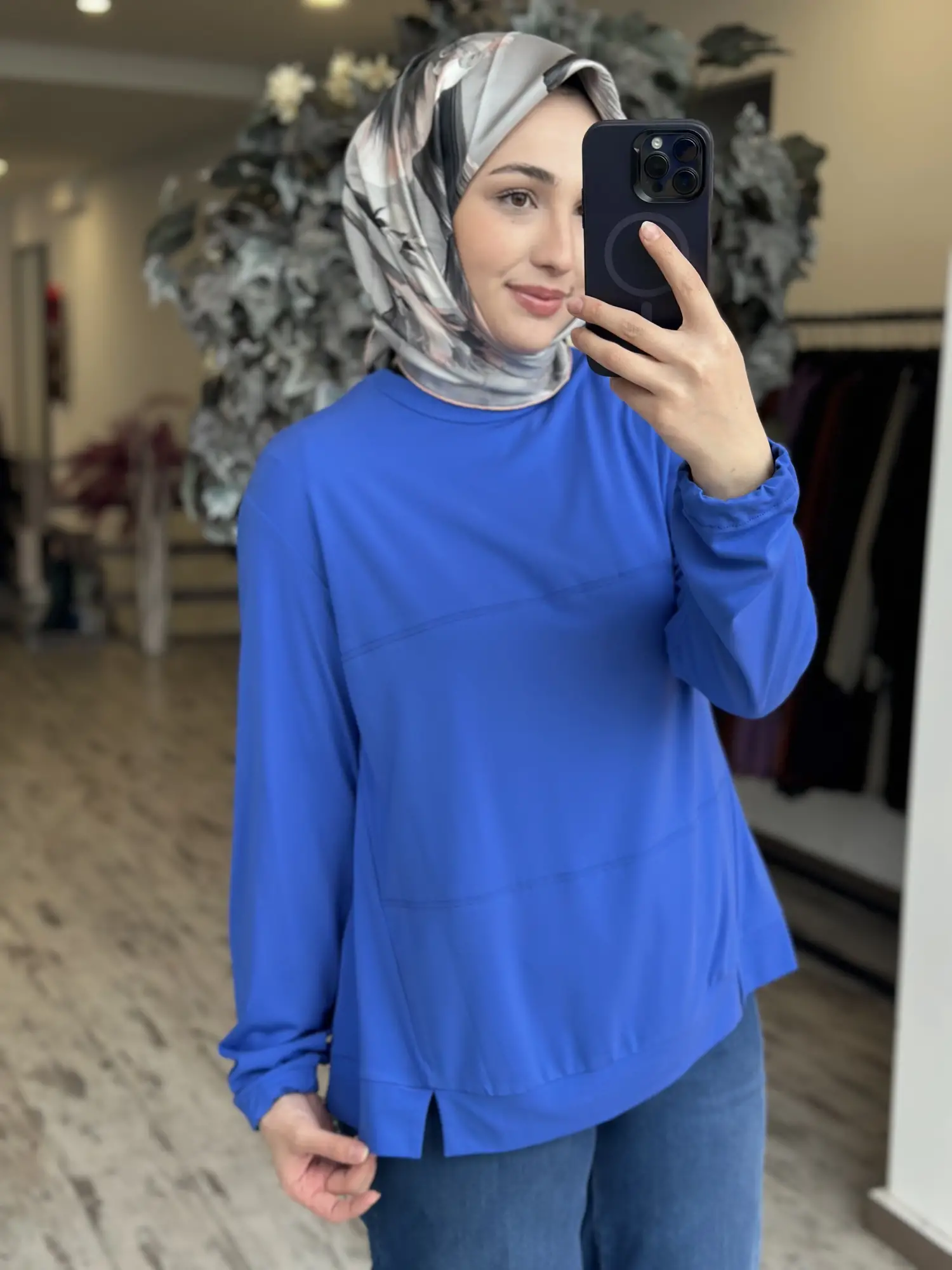 Misswhence Dikiş Detaylı Modal Penye Bluz 39028