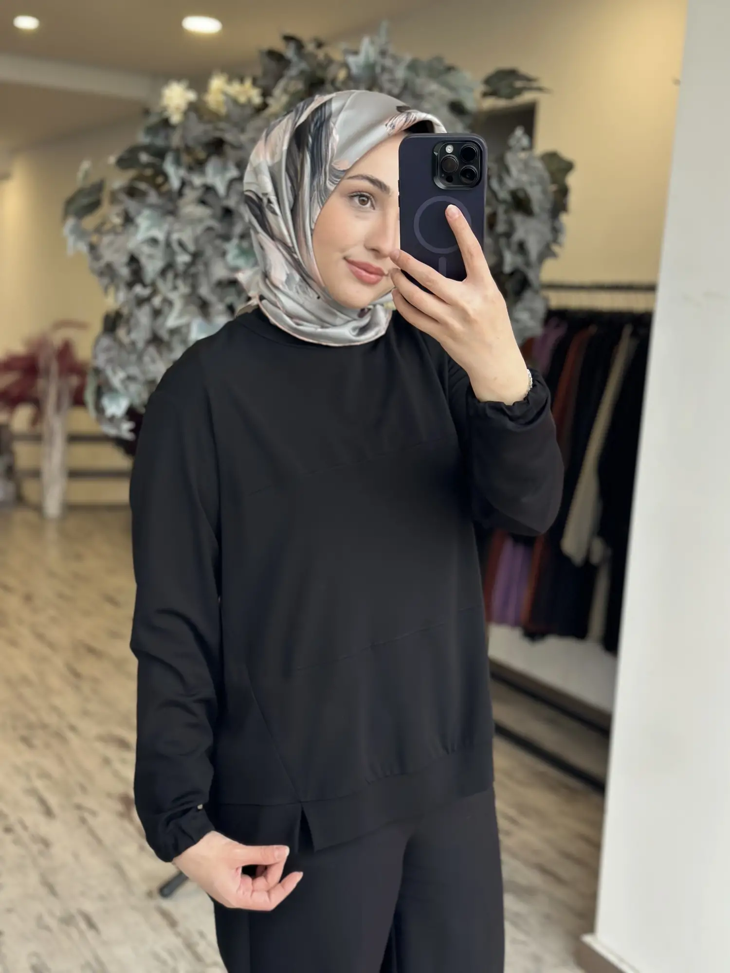 Misswhence Dikiş Detaylı Modal Penye Bluz 39028