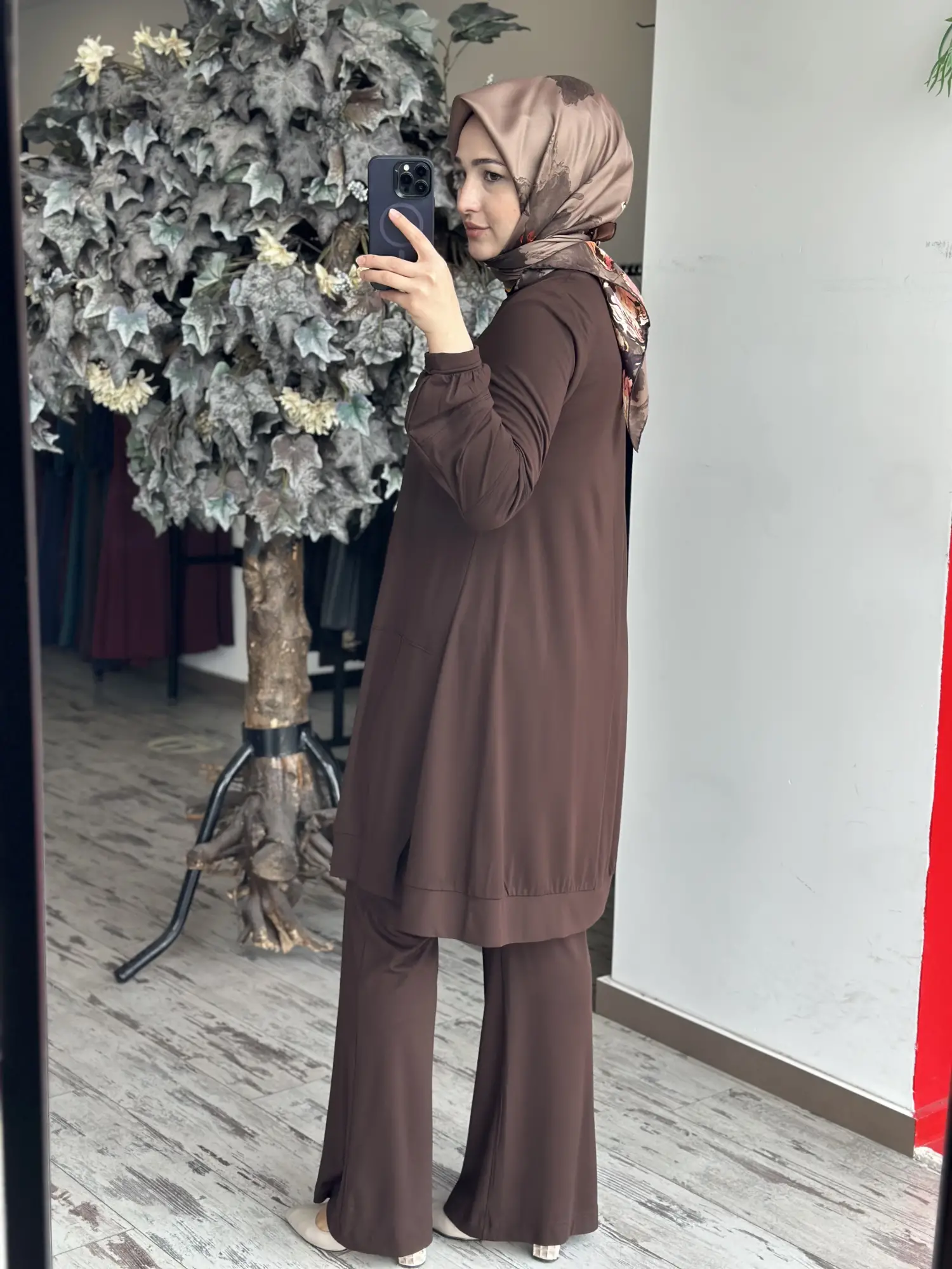 Misswhence Dikiş Detaylı Modal Penye Tunik 39030
