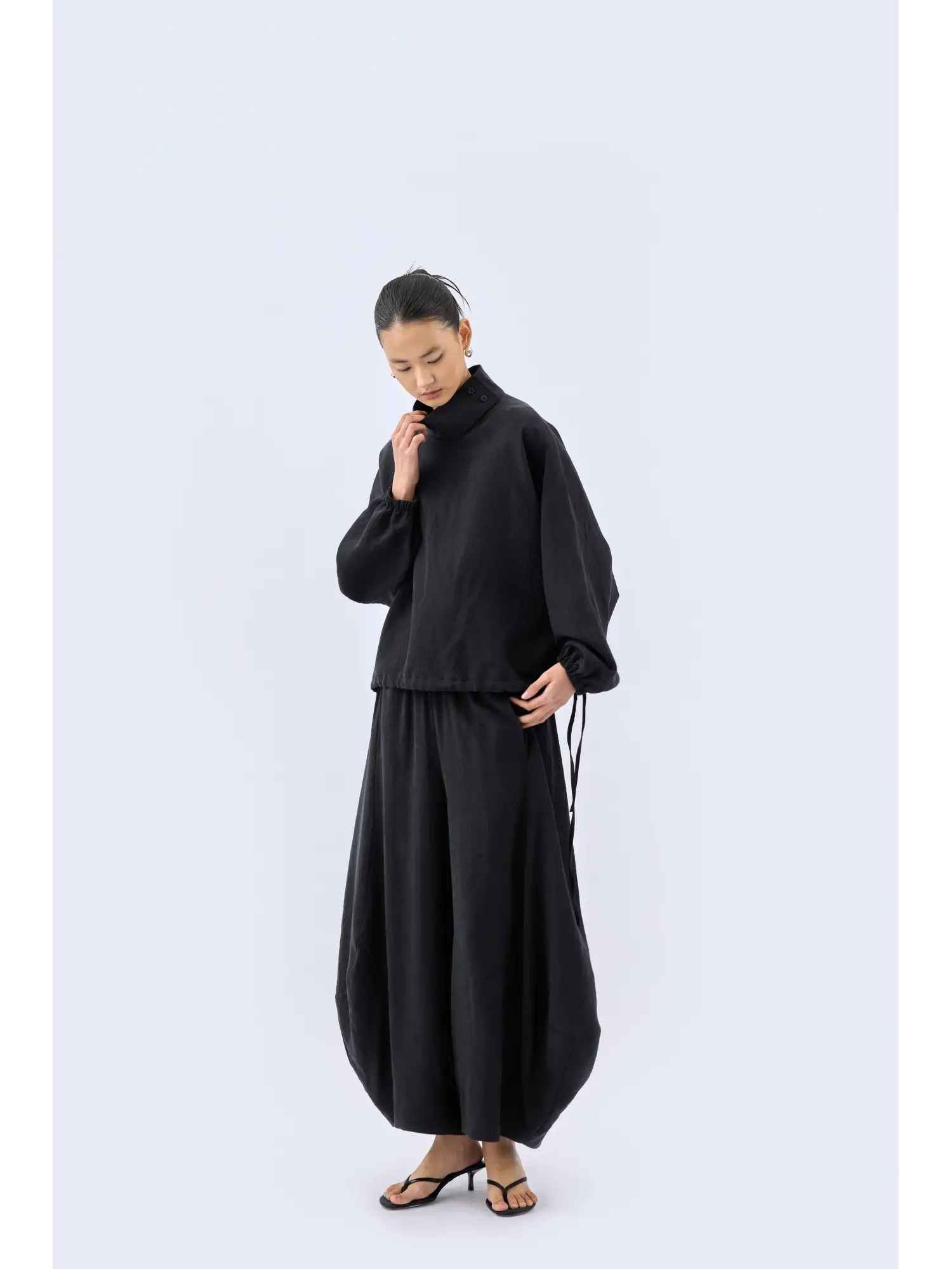 Qoos Store  Sasha Bluz Şalvar Pantolon Takım