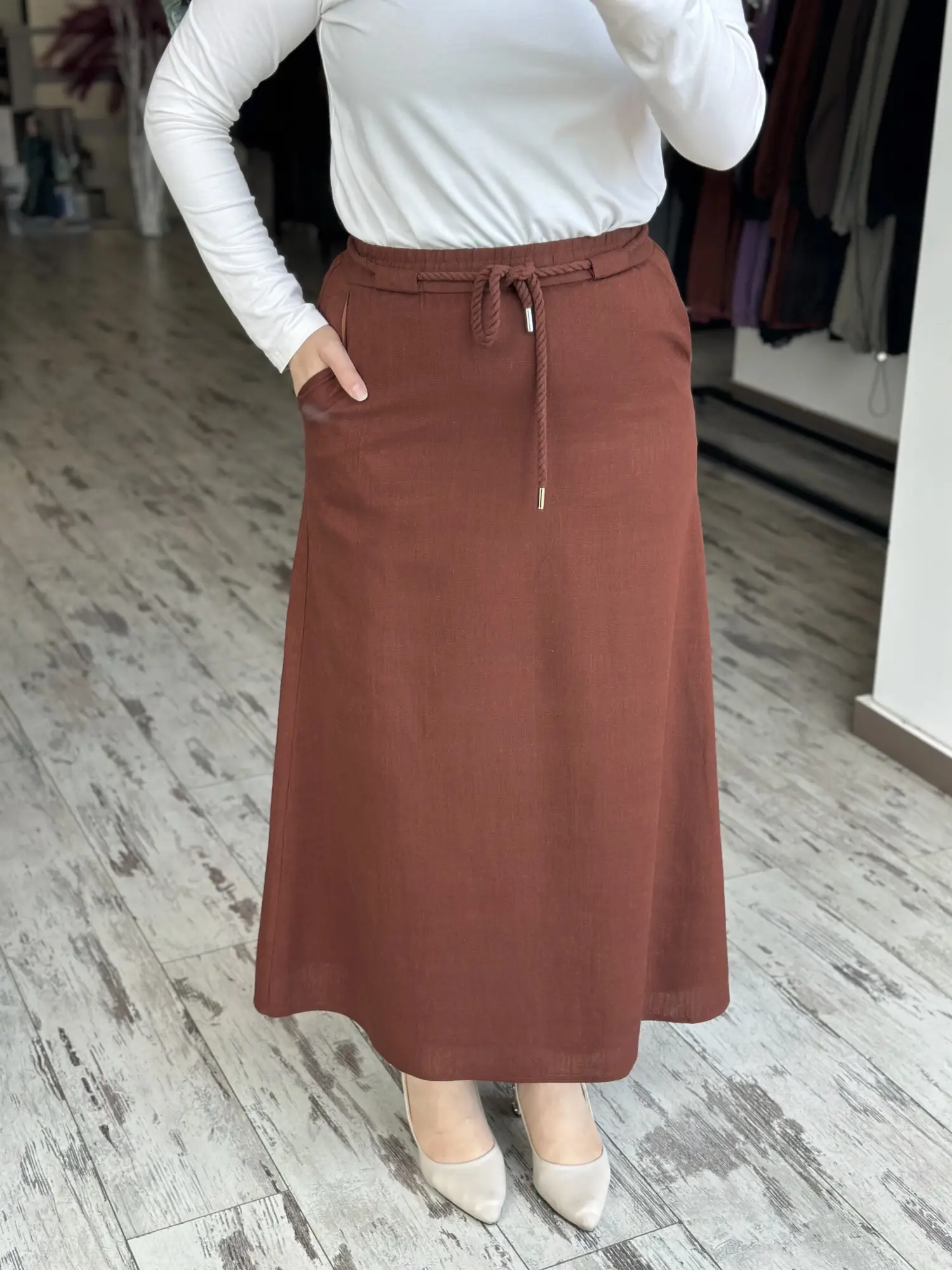 Kayra Cepli Keten Etek KA12035