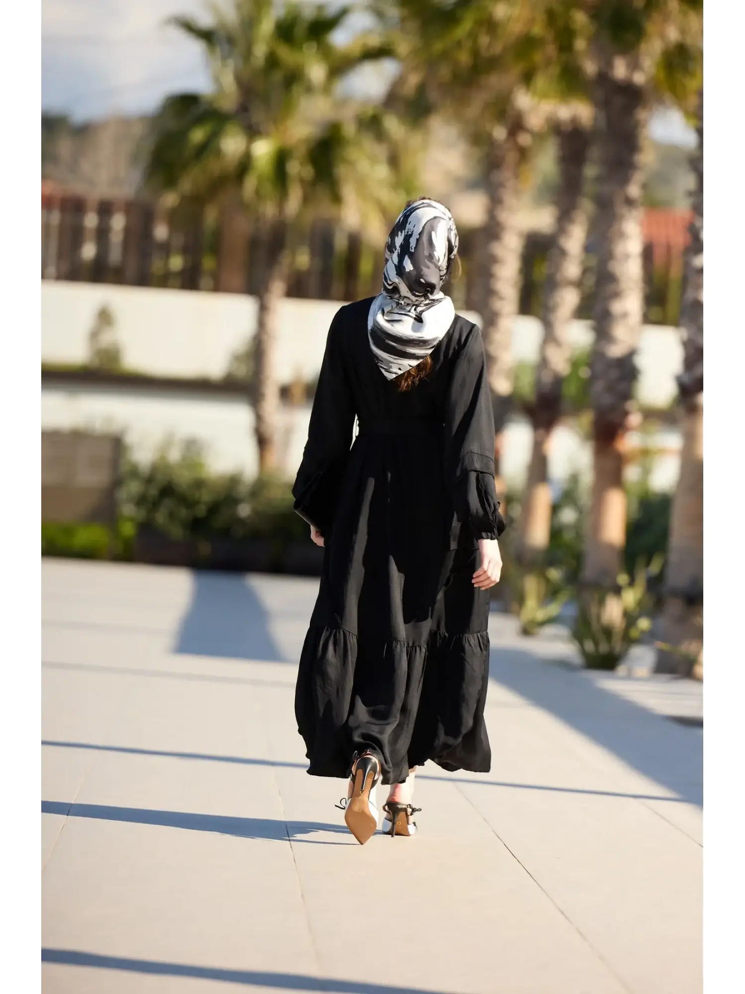 Misswhence Fırfır Detaylı Chanel Keten Pardesü 39508