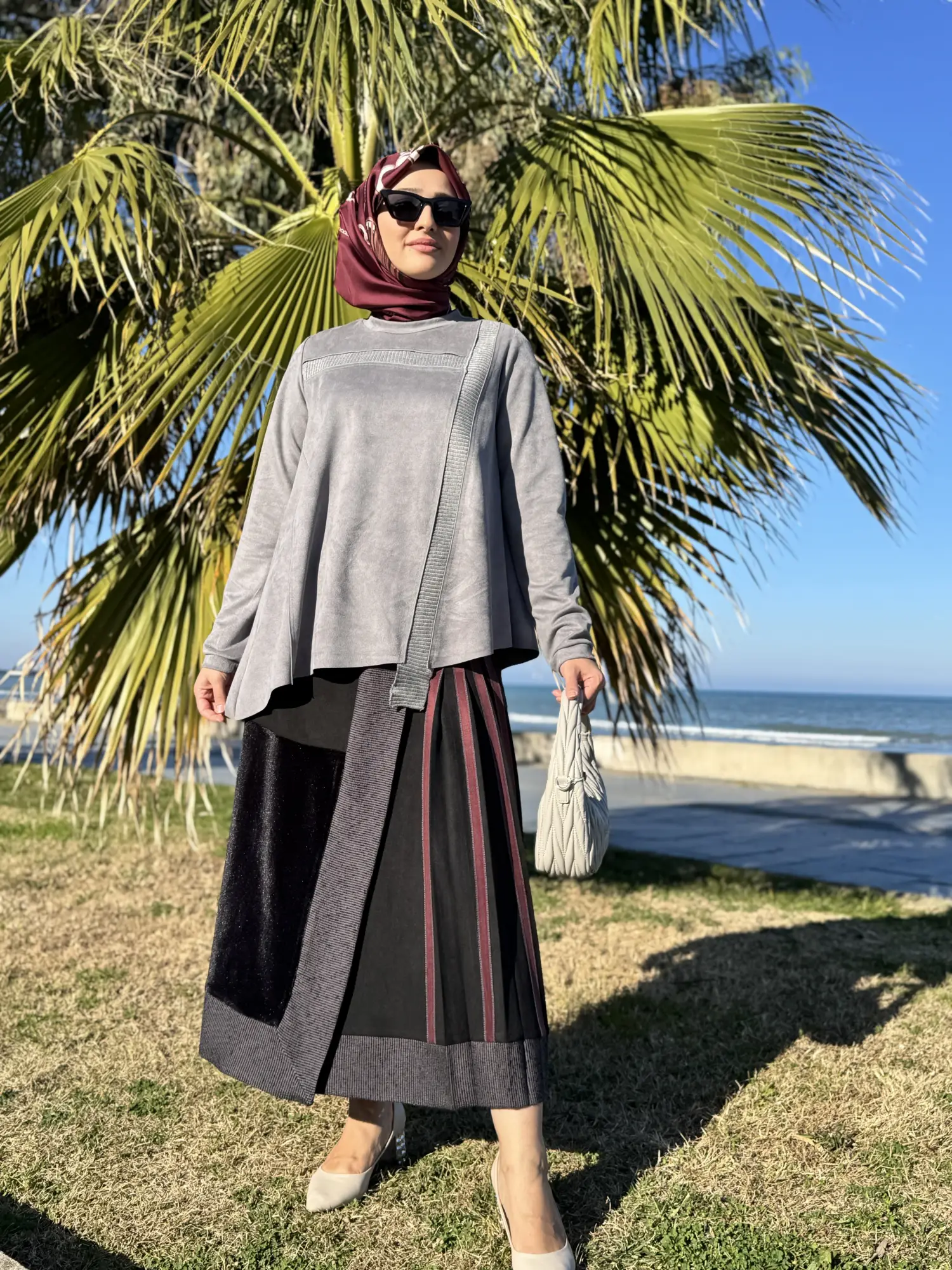 Misswhence Süet Tunik 36022